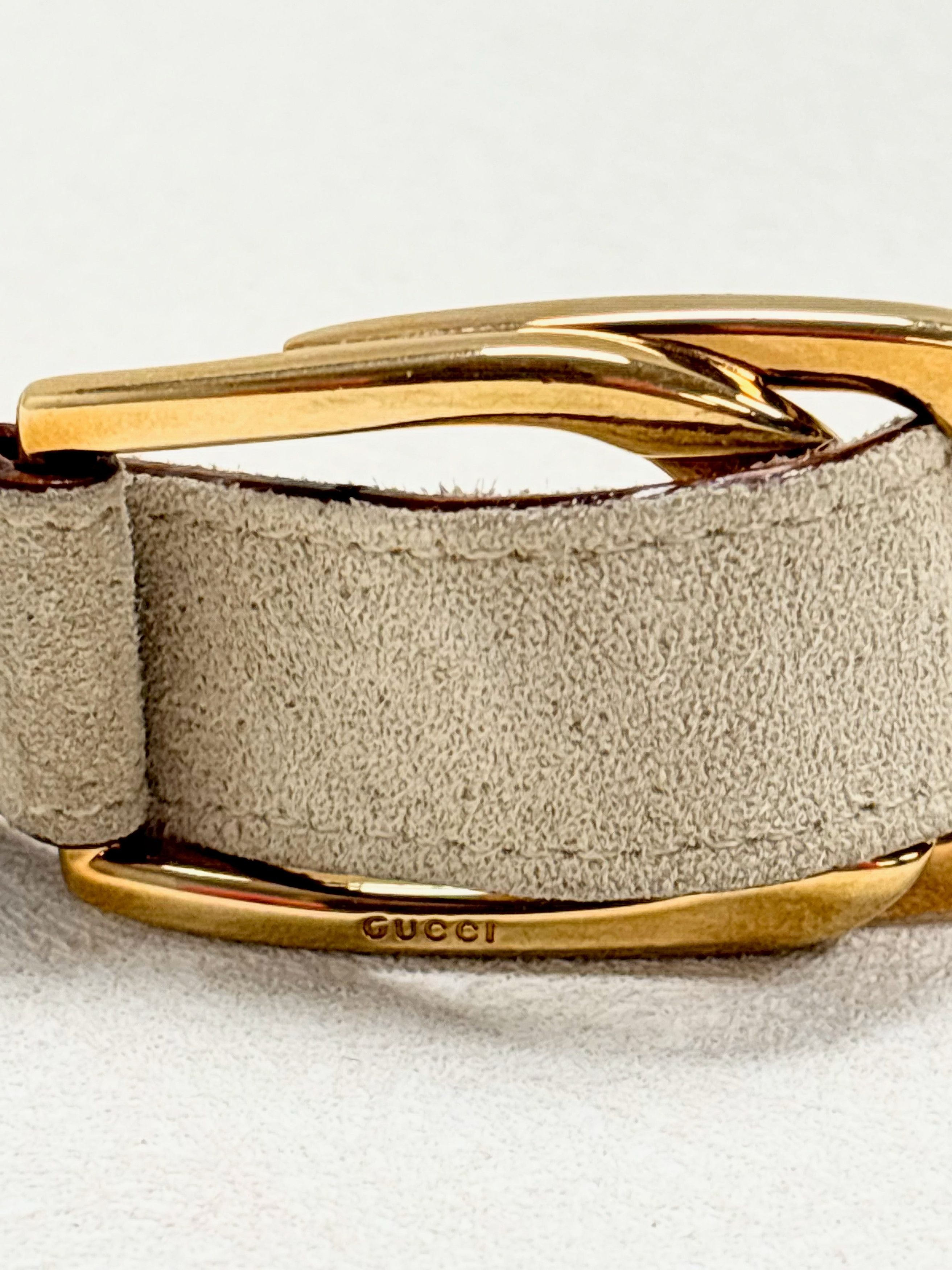 Gucci Ceinture Veau velours Size ONE SIZE - 11 Thumbnail