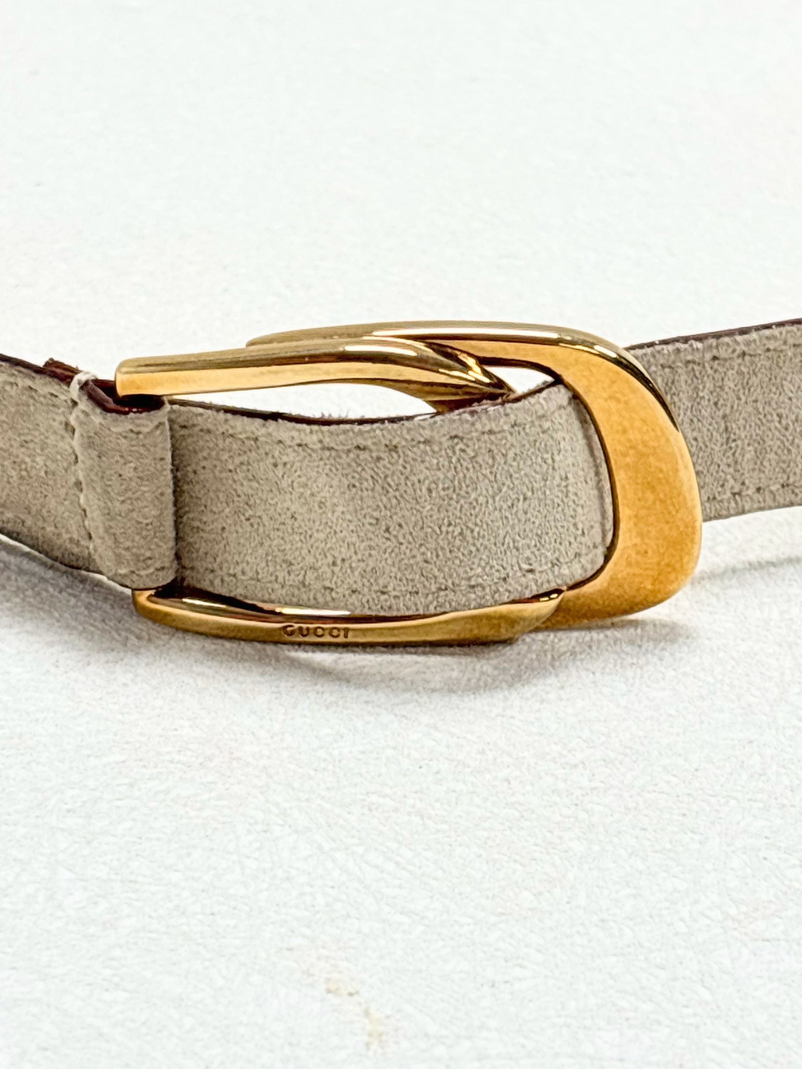 Gucci Ceinture Veau velours Size ONE SIZE - 2 Thumbnail