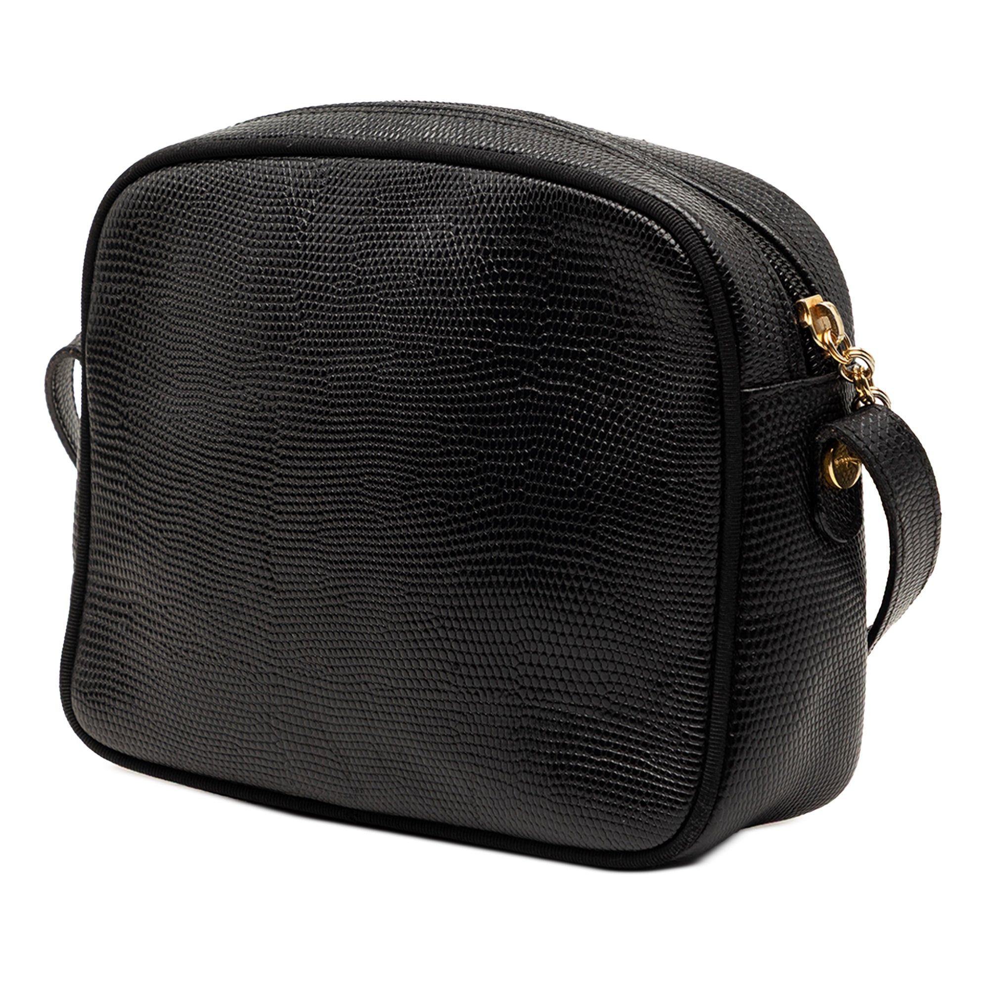 Salvatore Ferragamo Lizard Embossed Leather Vara Crossbody Size ONE SIZE - 2 Thumbnail