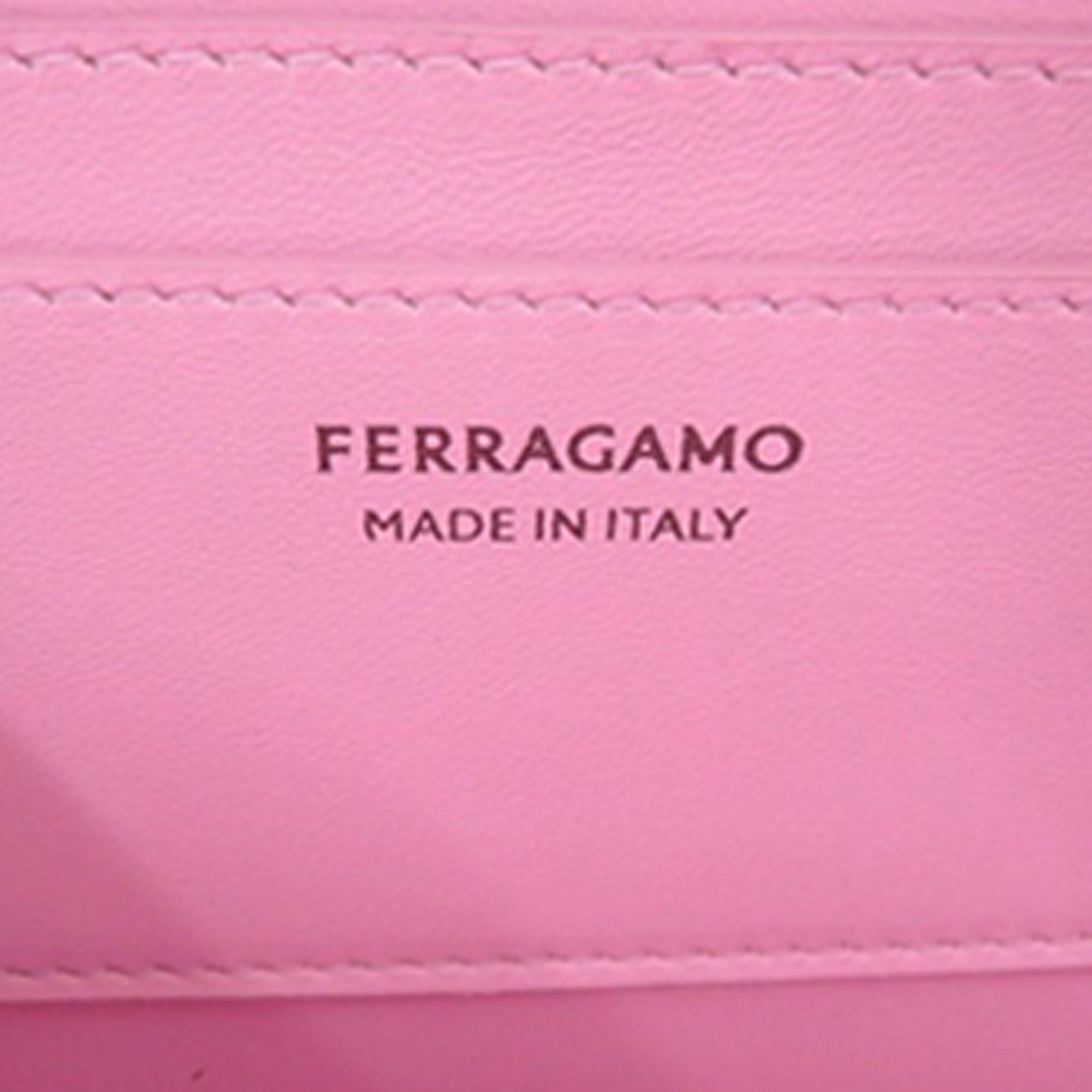 Salvatore Ferragamo Micro Brushed Calfskin Wanda Top Handle Bag Size ONE SIZE - 6 Thumbnail