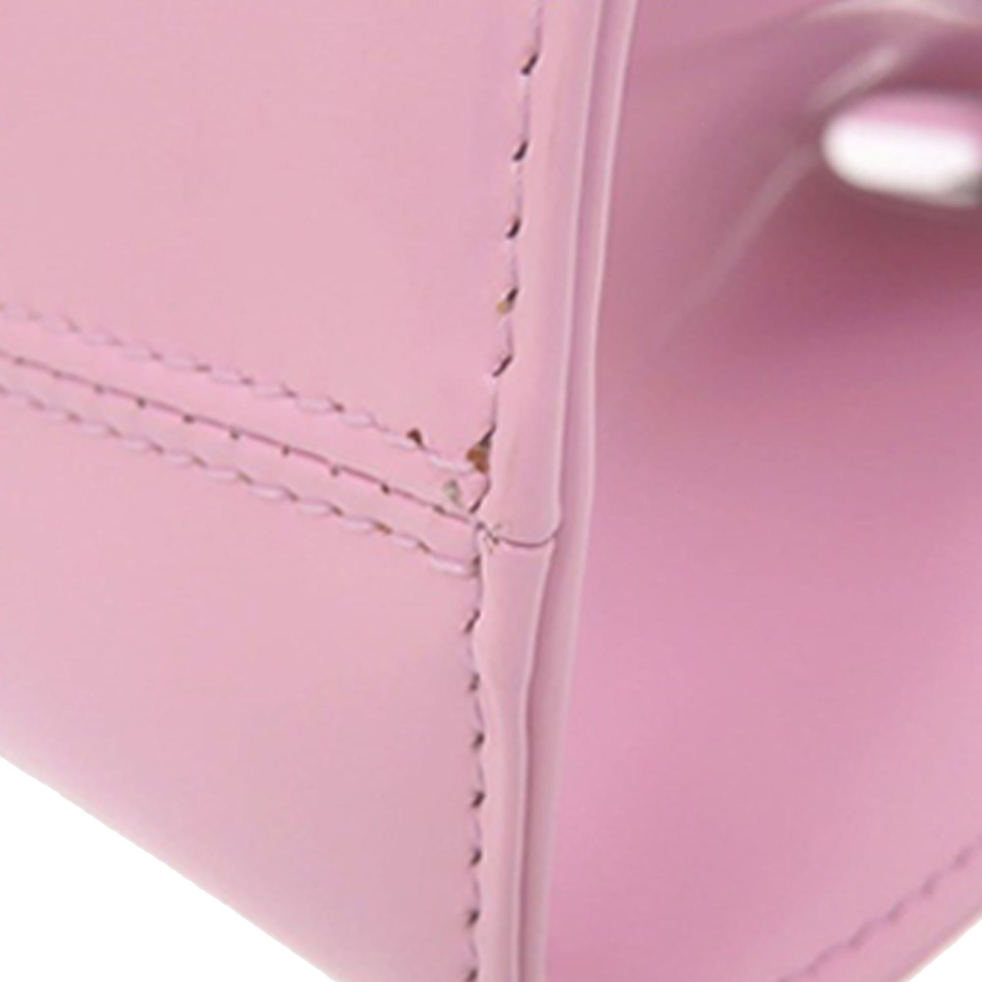 Salvatore Ferragamo Micro Brushed Calfskin Wanda Top Handle Bag Size ONE SIZE - 13 Thumbnail