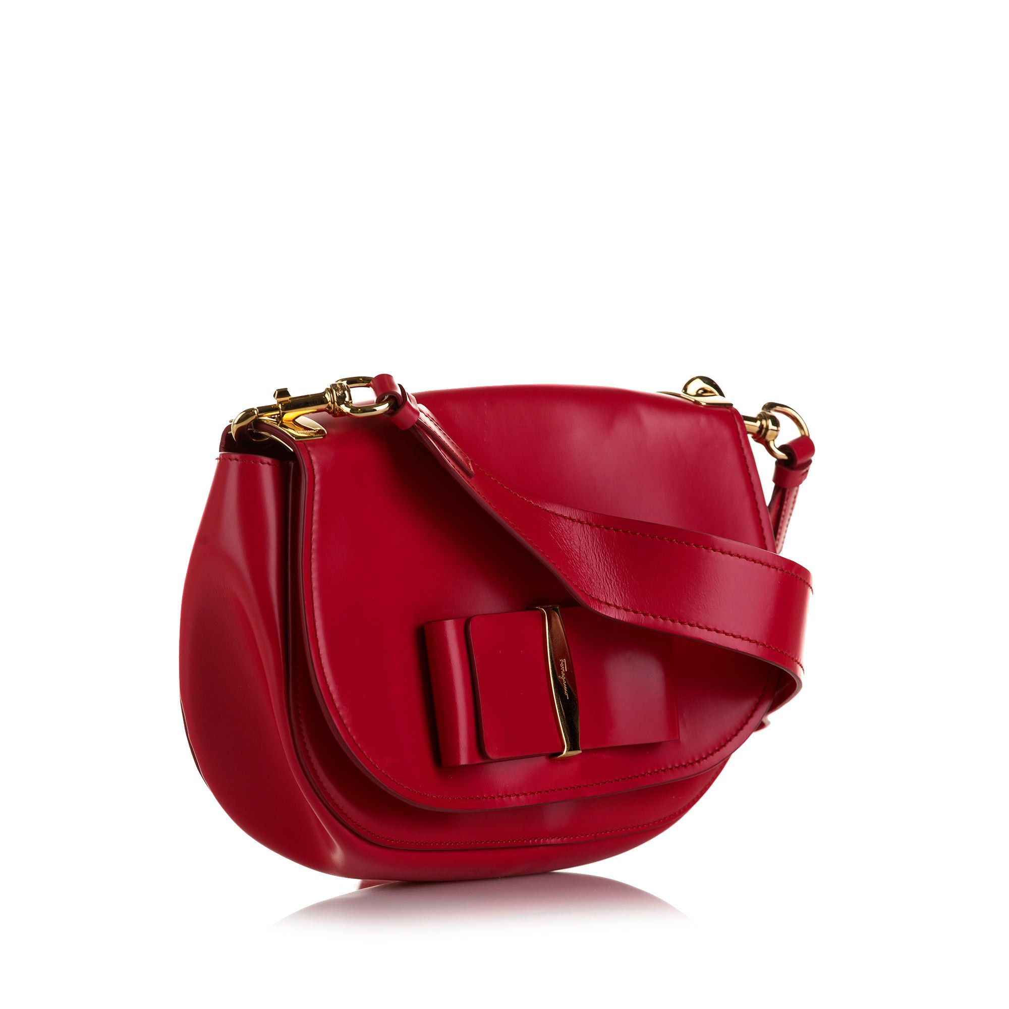 Salvatore Ferragamo Vara Shoulder Bag Size ONE SIZE - 2 Thumbnail