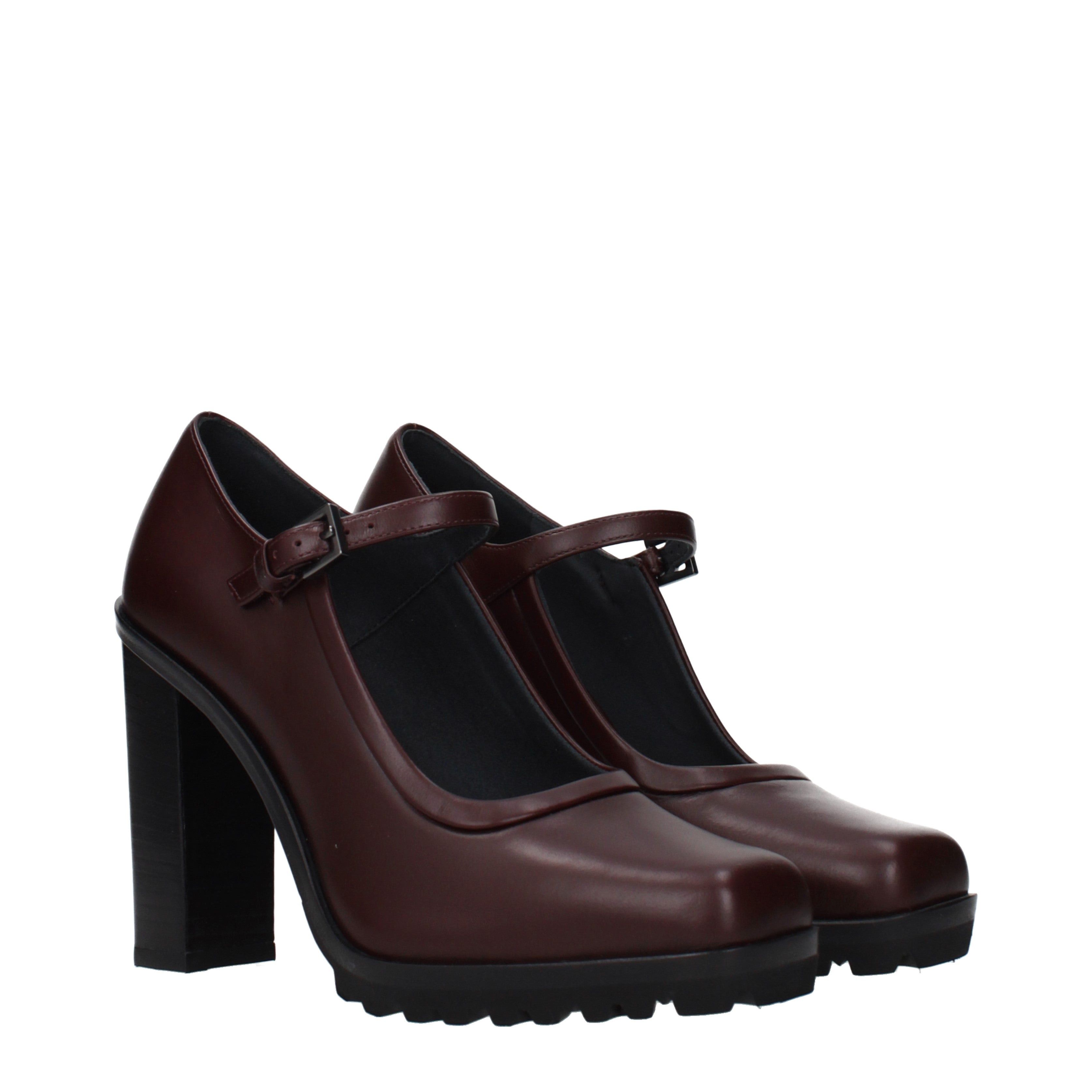 Max Mara Max Mara Pumps Women Leather Brown Size US 6 / IT 36 - 2 Thumbnail