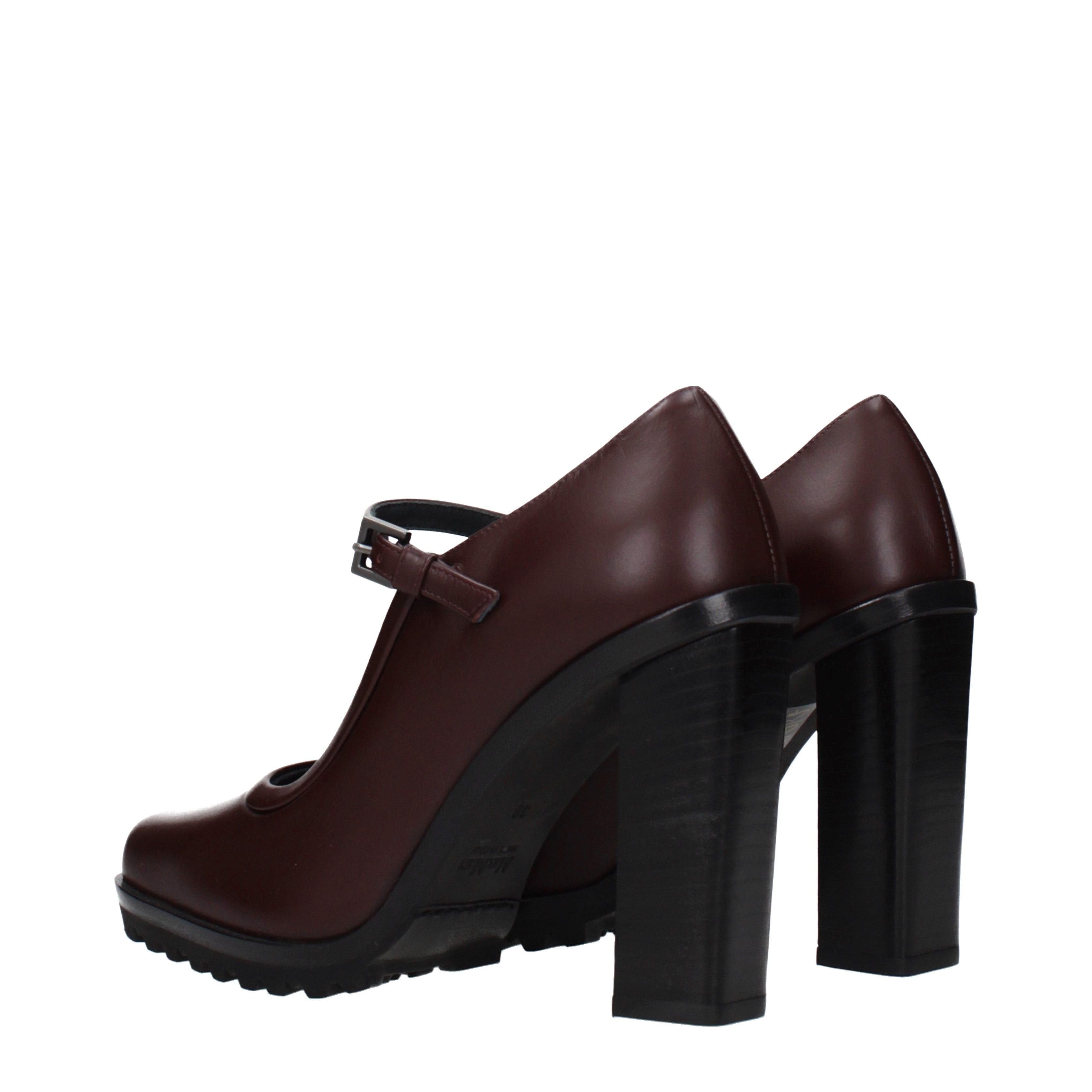 Max Mara Max Mara Pumps Women Leather Brown Size US 6 / IT 36 - 4 Thumbnail
