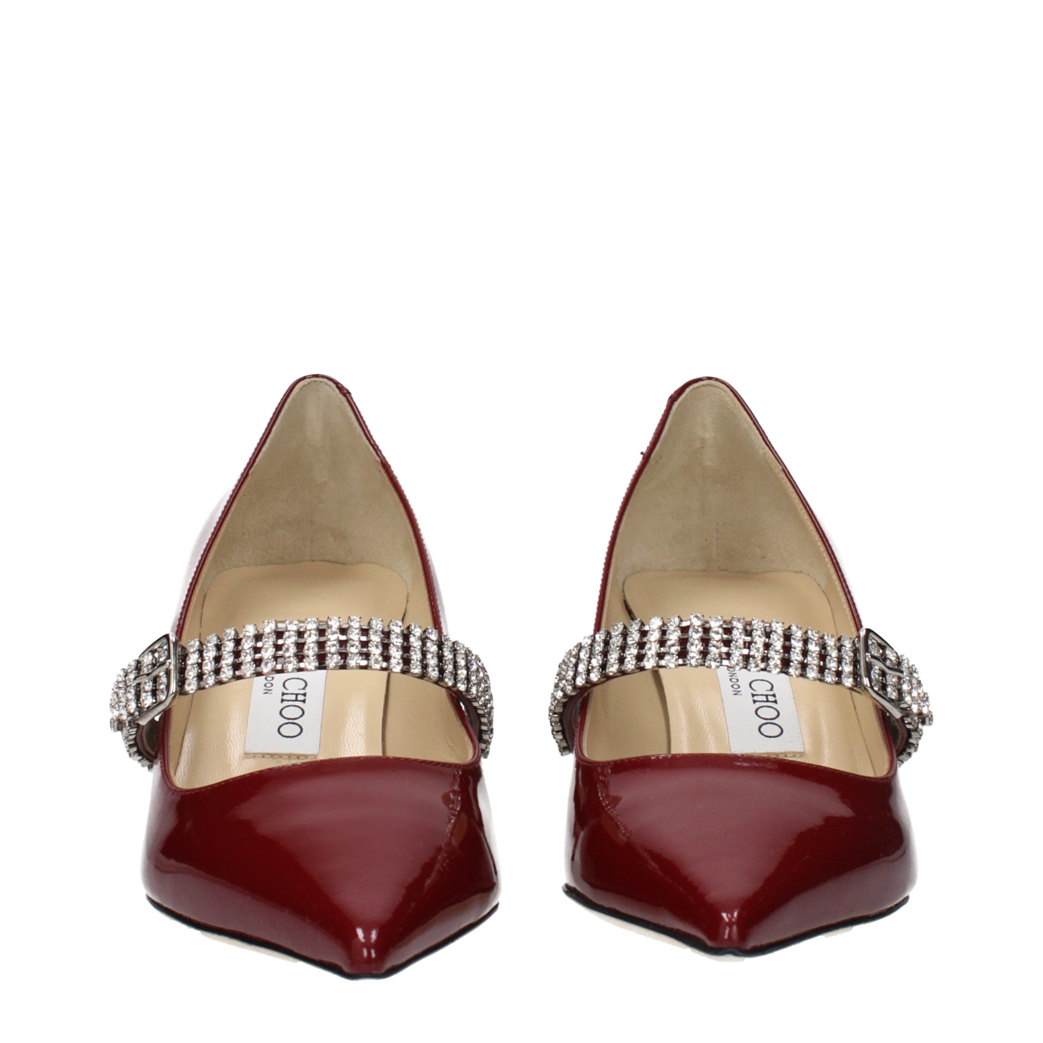 Jimmy Choo Jimmy Choo Pumps Women Patent Leather Red/Cherry Size US 8.5 / IT 38.5 - 3 Thumbnail