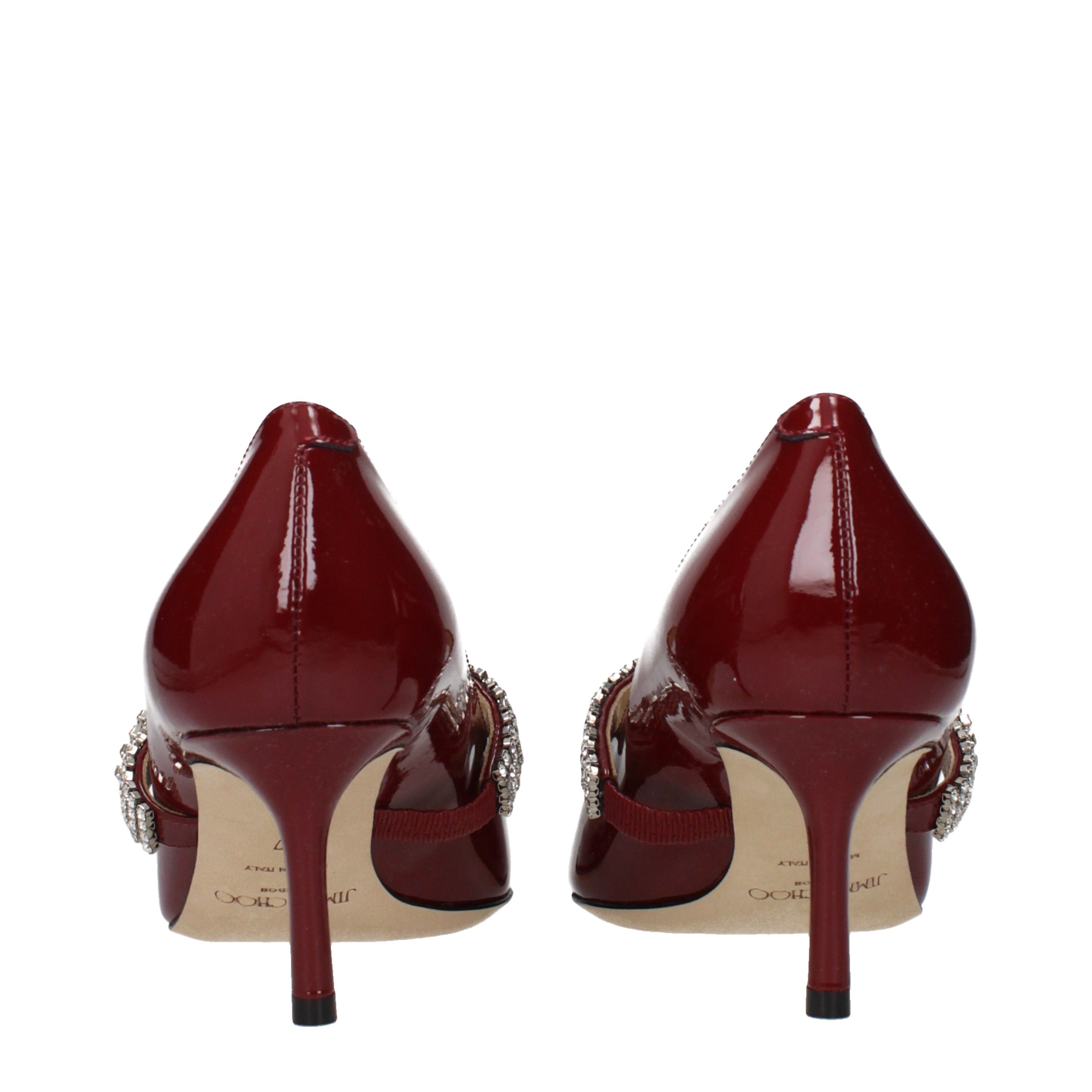Jimmy Choo Jimmy Choo Pumps Women Patent Leather Red/Cherry Size US 8.5 / IT 38.5 - 5 Thumbnail