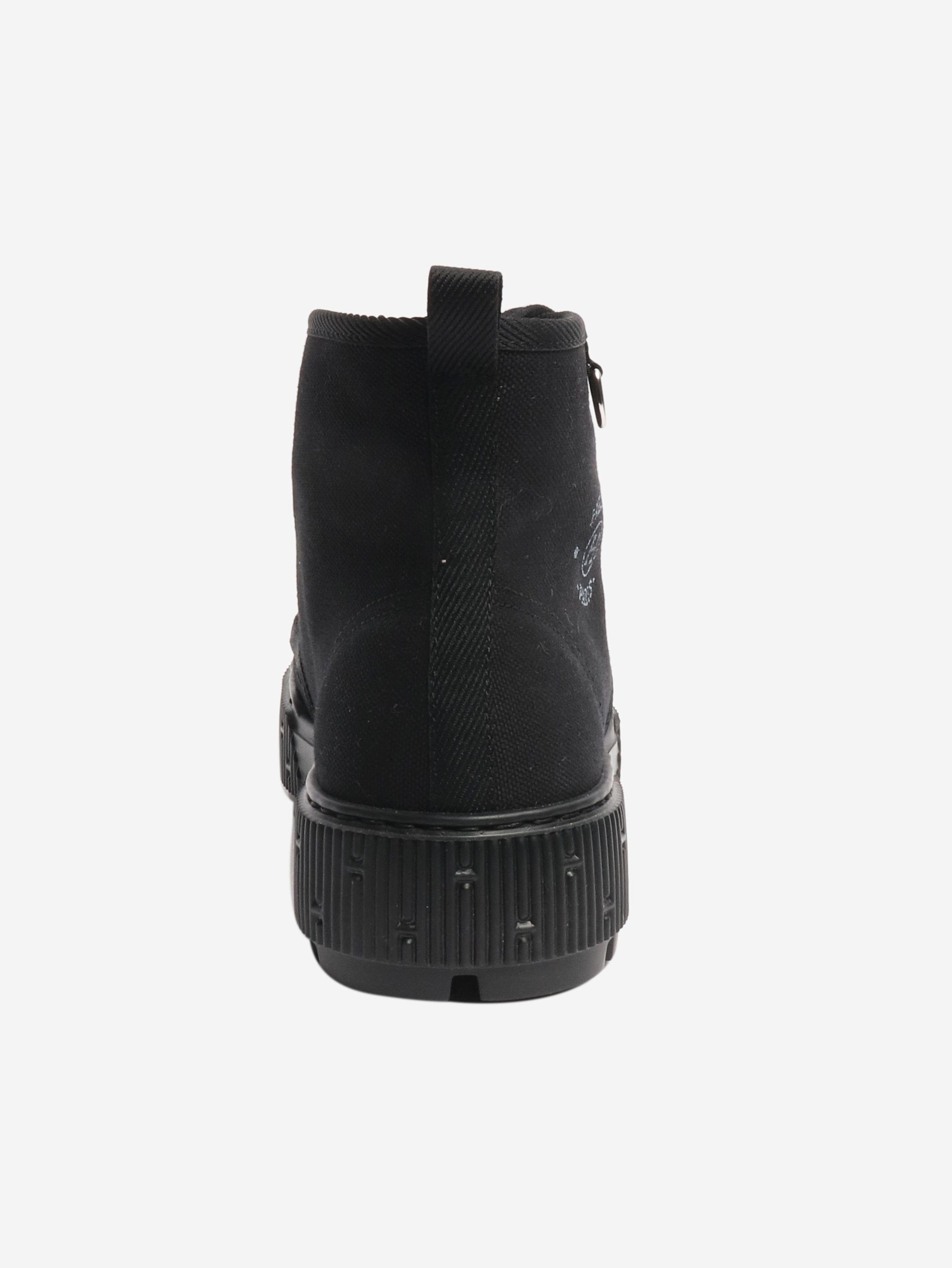 Other Black canvas ankle boots - EU 39 (UK 6) Size US 8 / IT 38 - 4 Thumbnail