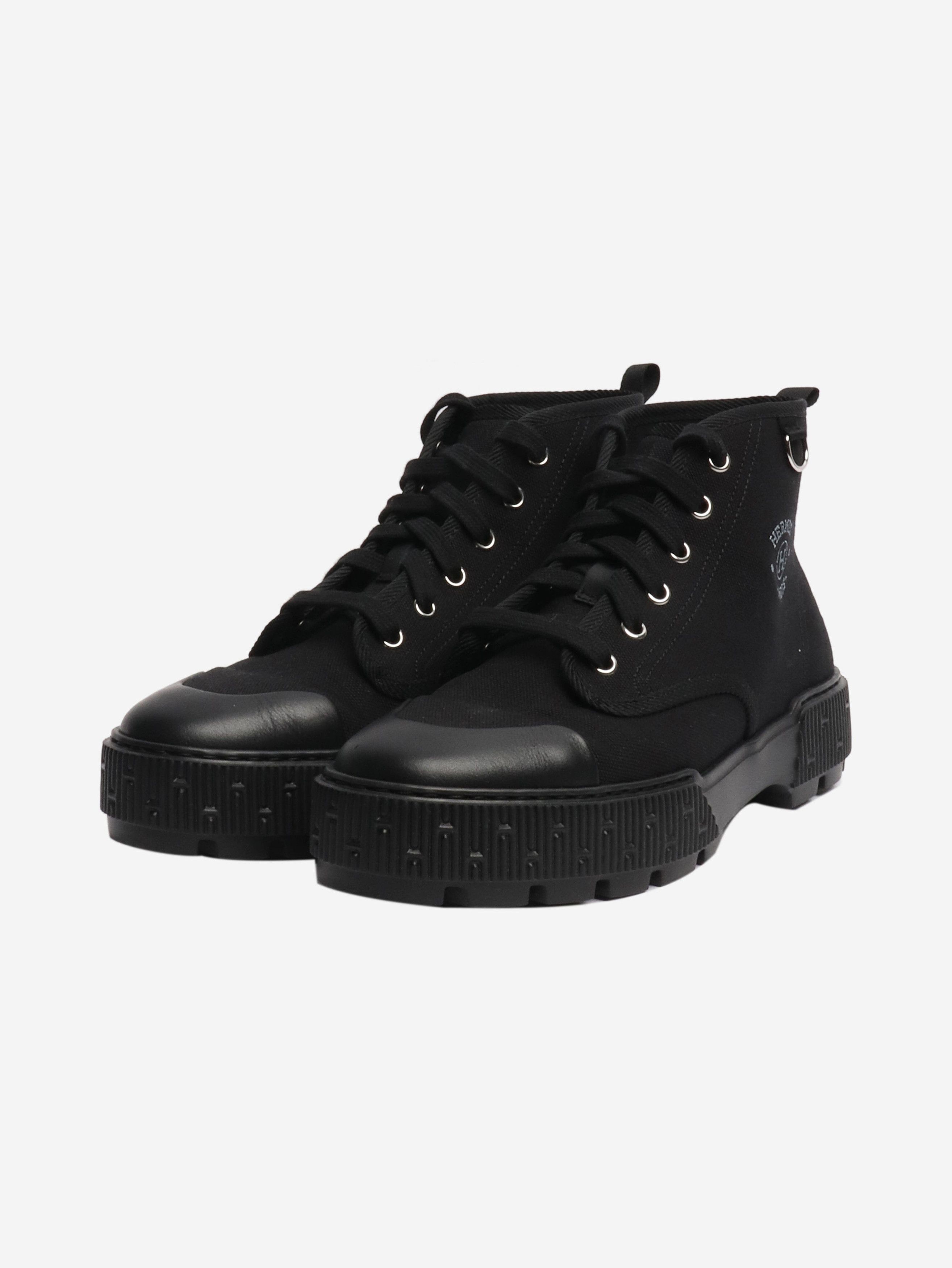 Other Black canvas ankle boots - EU 39 (UK 6) Size US 8 / IT 38 - 2 Thumbnail