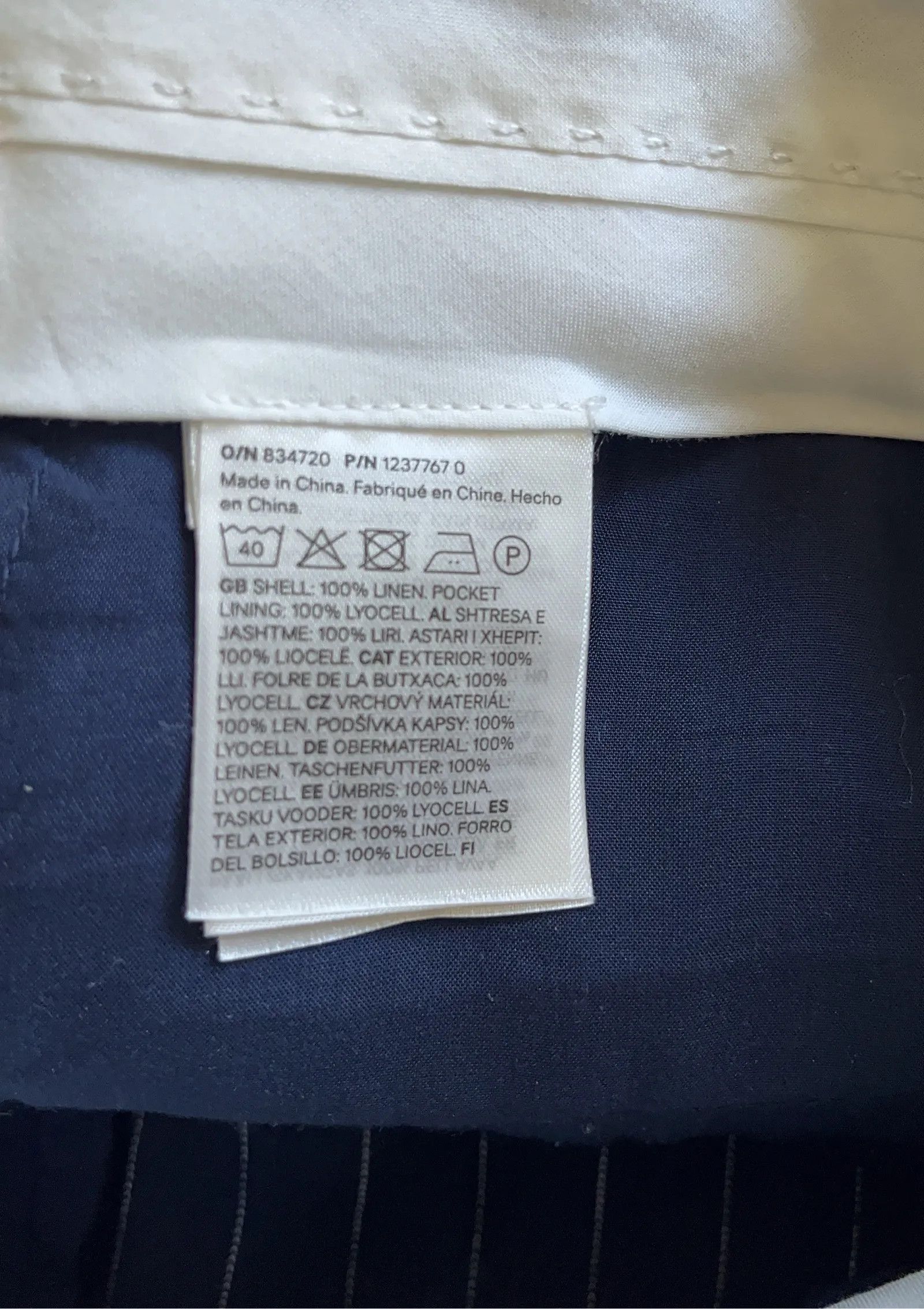 H&M H&M Linen Shorts Size 28" / US 6 / IT 42 - 3 Thumbnail