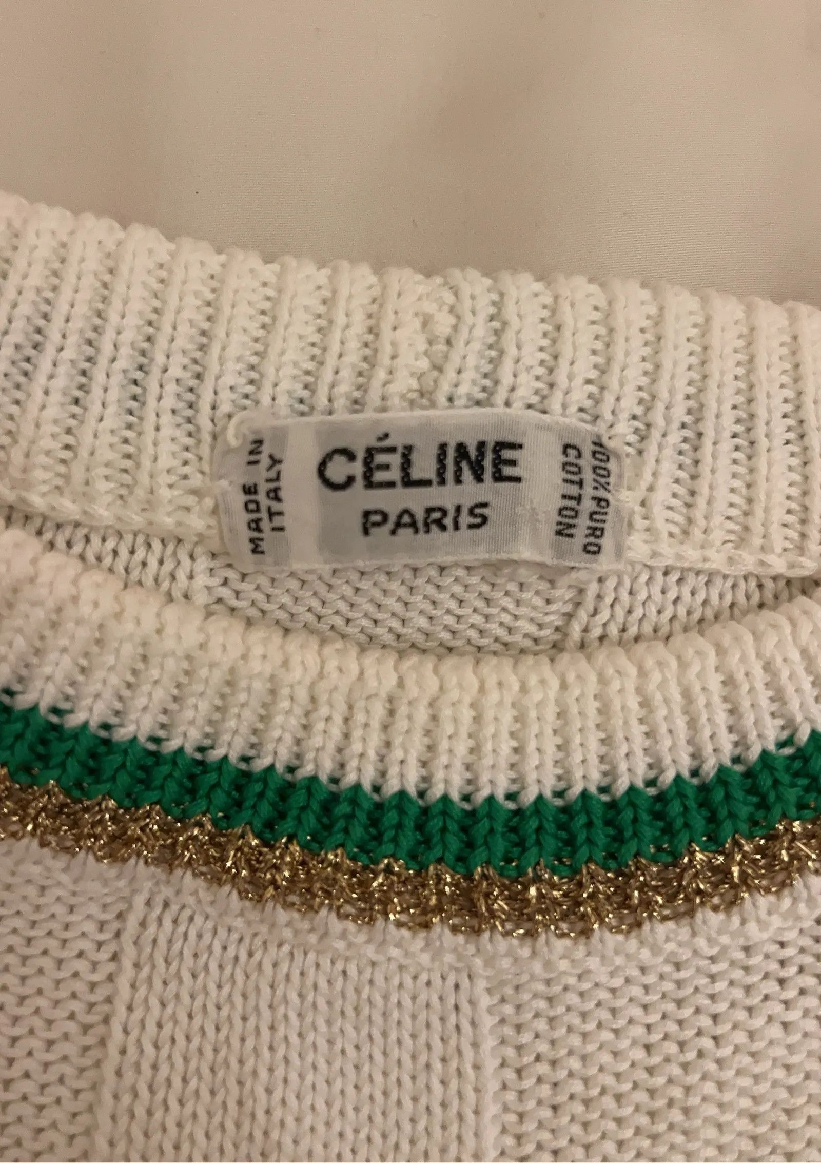 Celine Céline Sweater Size S / US 4 / IT 40 - 2 Thumbnail