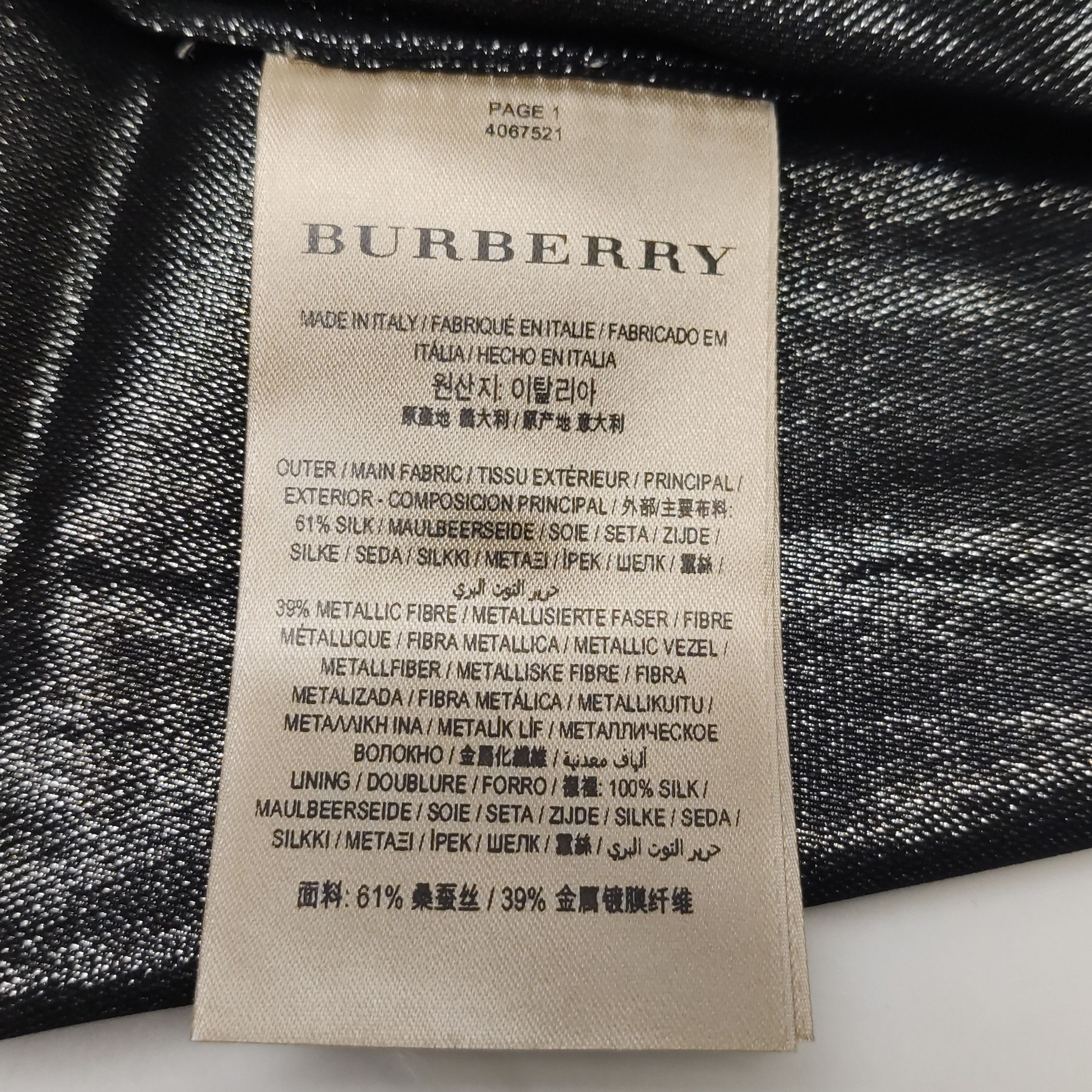 Burberry Burberry Women s Button Ups Size S / US 4 / IT 40 - 9 Thumbnail