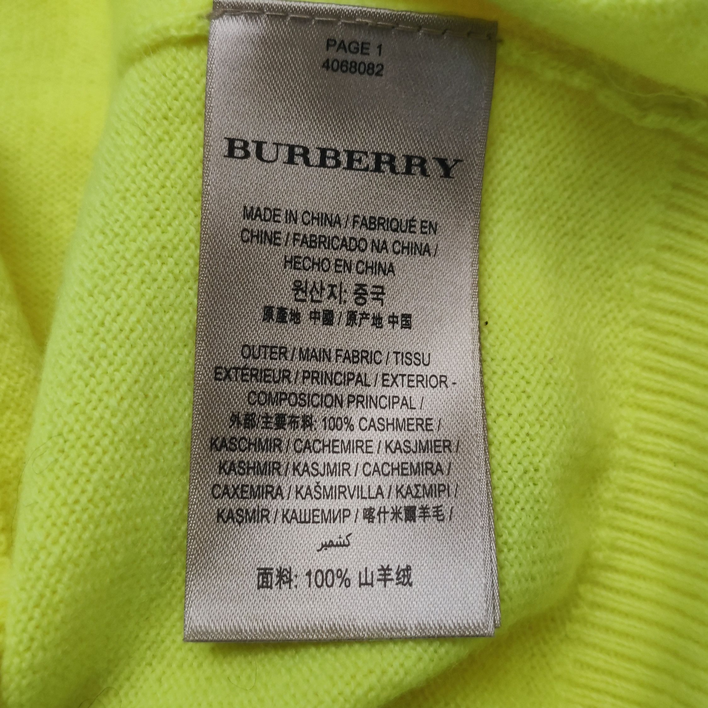 Burberry Burberry Women xl Sweaters Size XL / US 12-14 / IT 48-50 - 8 Thumbnail