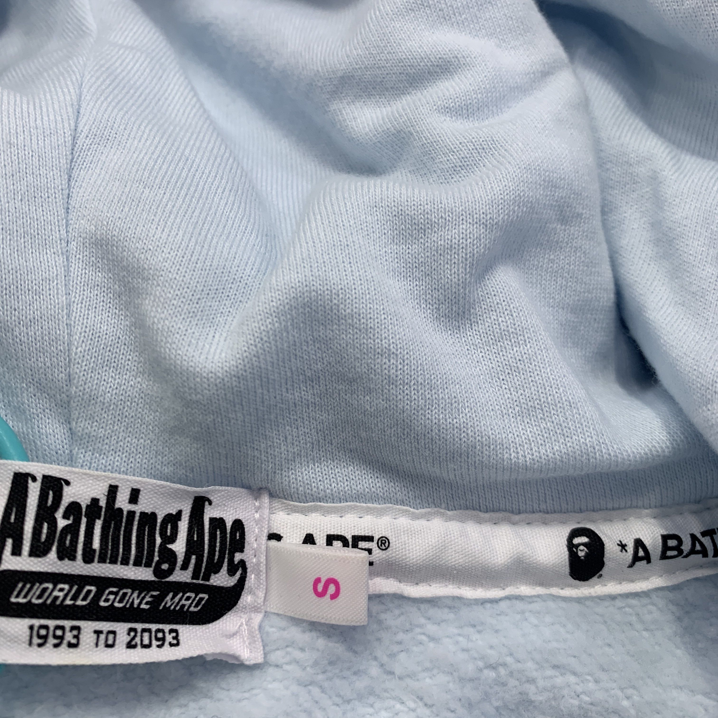 Bape A BATHING APE ABC Milo Shark Full Zip Hoodie Size S Size US S / EU 44-46 / 1 - 2 Thumbnail