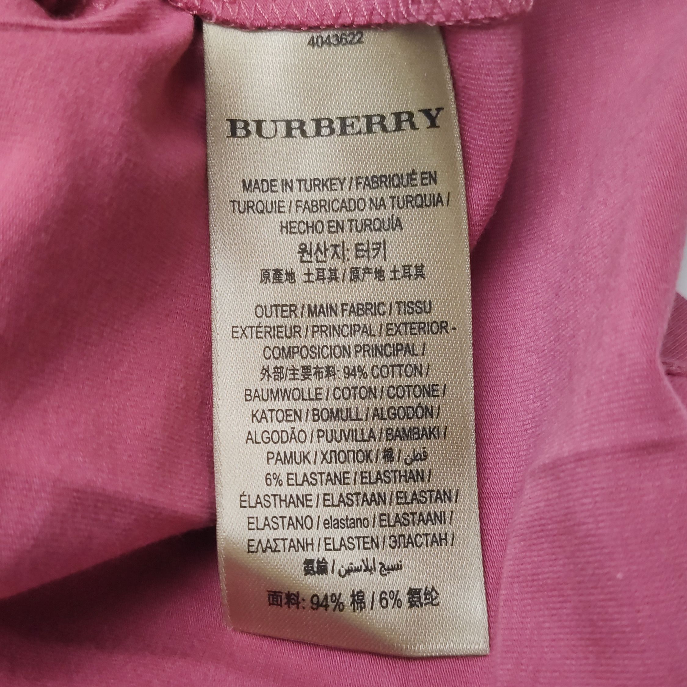Burberry Burberry Women m Short Sleeve Shirts Size M / US 6-8 / IT 42-44 - 7 Thumbnail