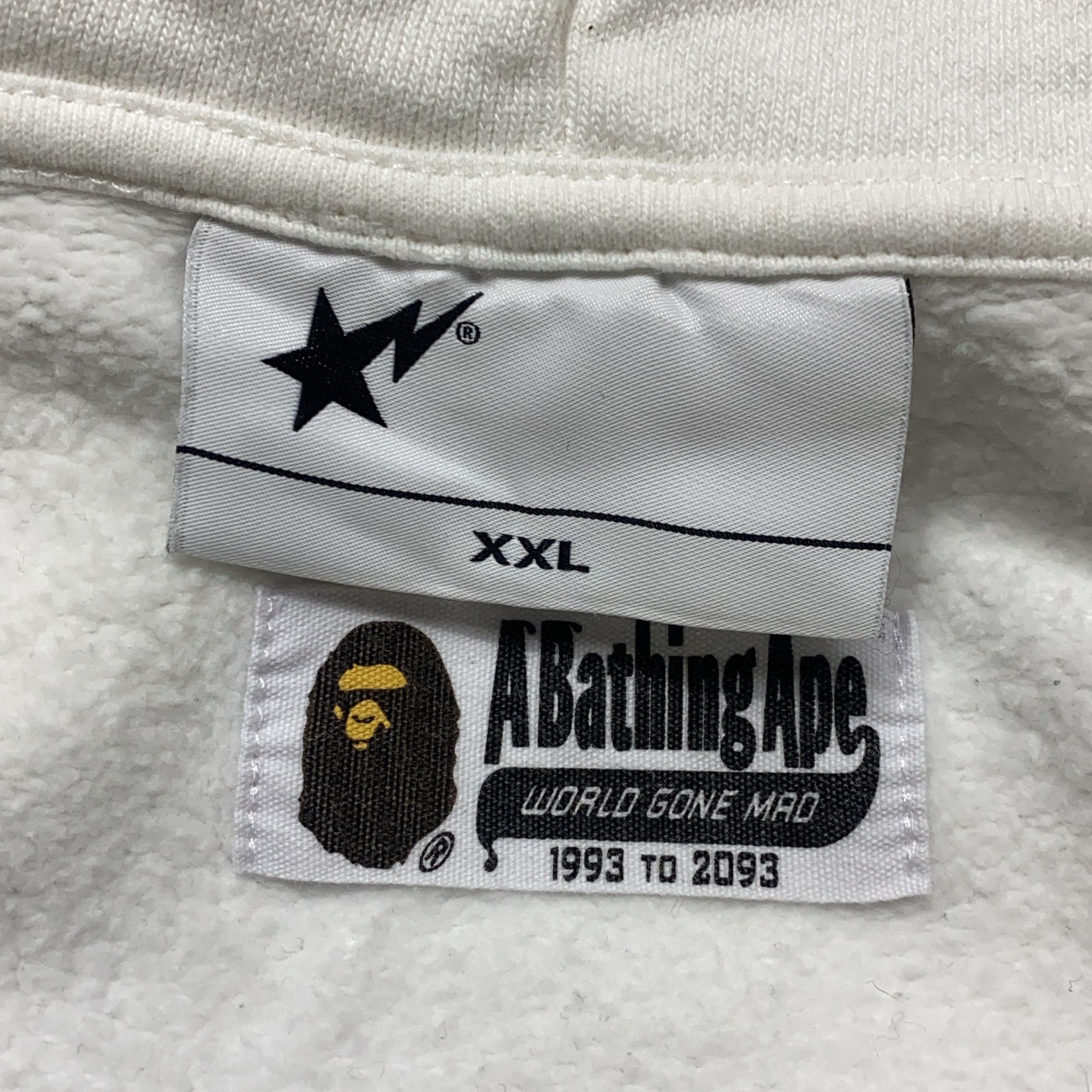 Bape A Bathing Ape x Highsnobiety Full Zip Hoodie Size XXL Size US XXL / EU 58 / 5 - 3 Thumbnail