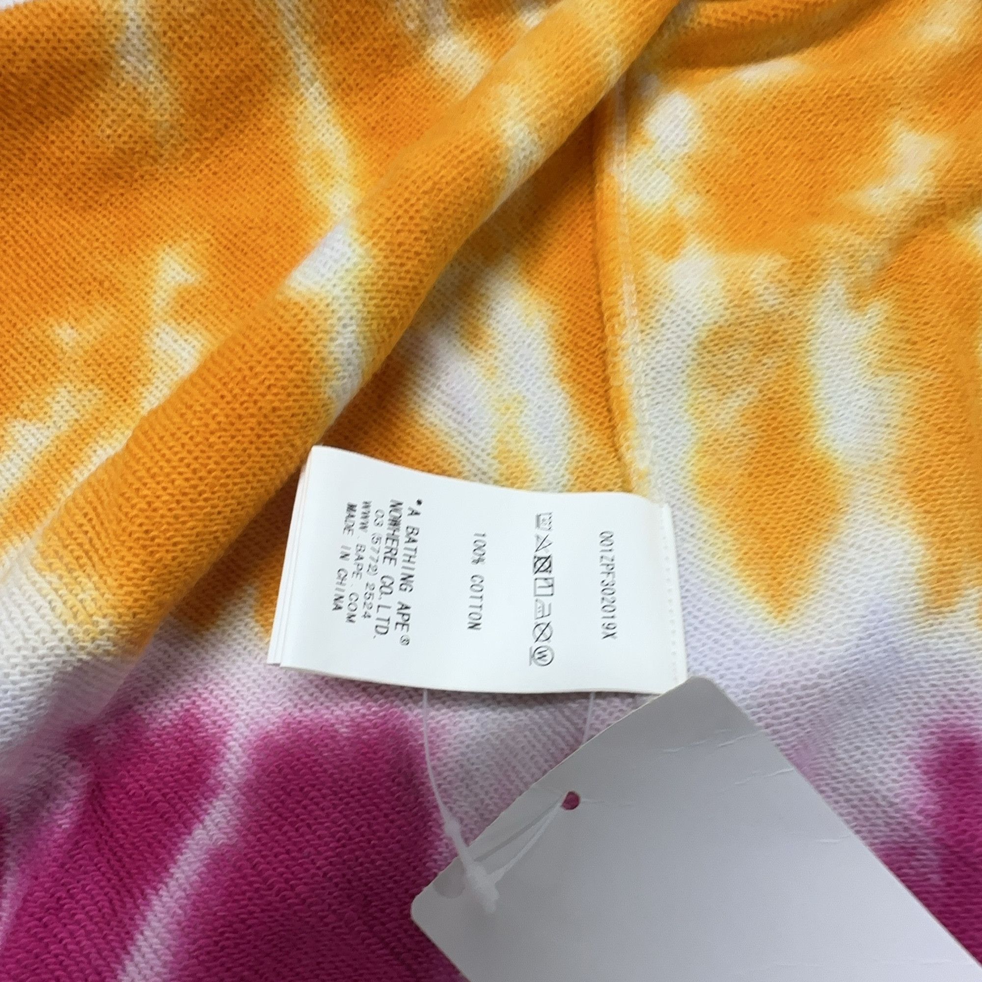 Bape BAPE Tie Dye Shark Hoodie Size XS Size US XS / EU 42 / 0 - 4 Thumbnail