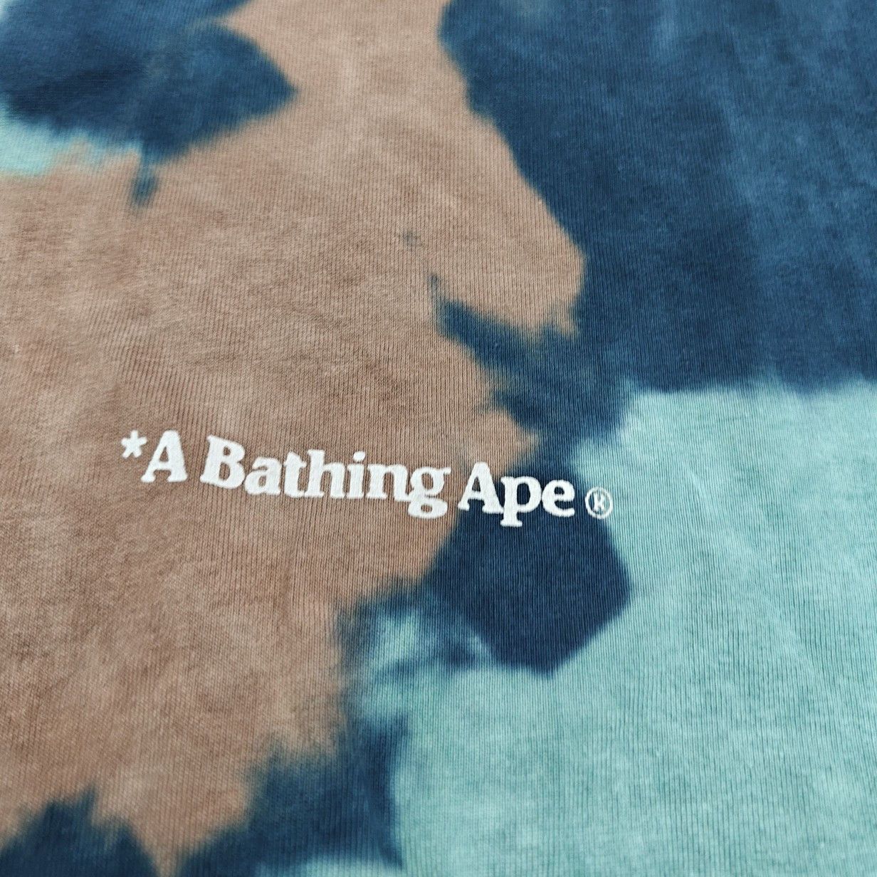 Bape A Bathing Ape Tie-Dye T-Shirt Size L Size US L / EU 52-54 / 3 - 5 Thumbnail