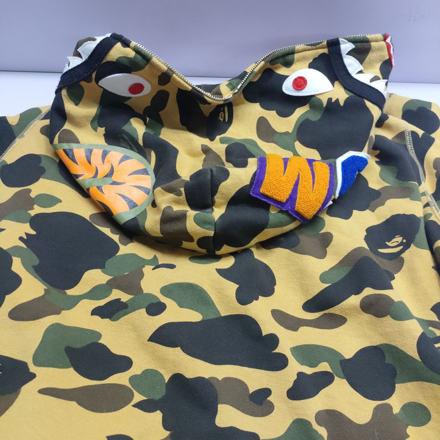 Bape A Bathing Ape 1st Camo Shark Full Zip Hoodie XL Size US XL / EU 56 / 4 - 6 Thumbnail