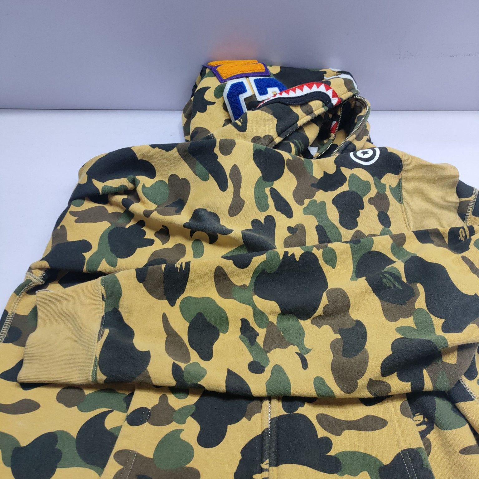 Bape A Bathing Ape 1st Camo Shark Full Zip Hoodie XL Size US XL / EU 56 / 4 - 11 Thumbnail