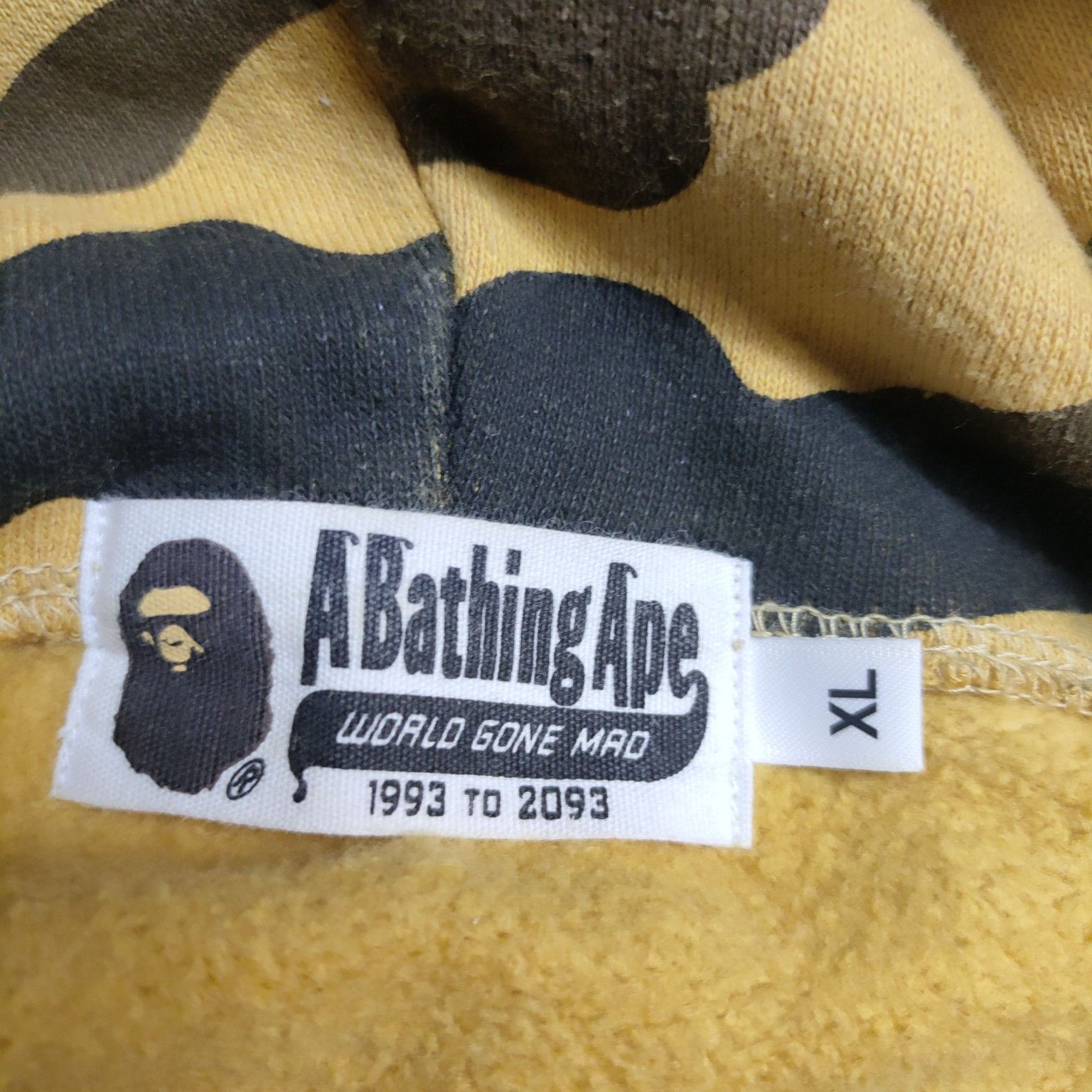 Bape A Bathing Ape 1st Camo Shark Full Zip Hoodie XL Size US XL / EU 56 / 4 - 3 Thumbnail