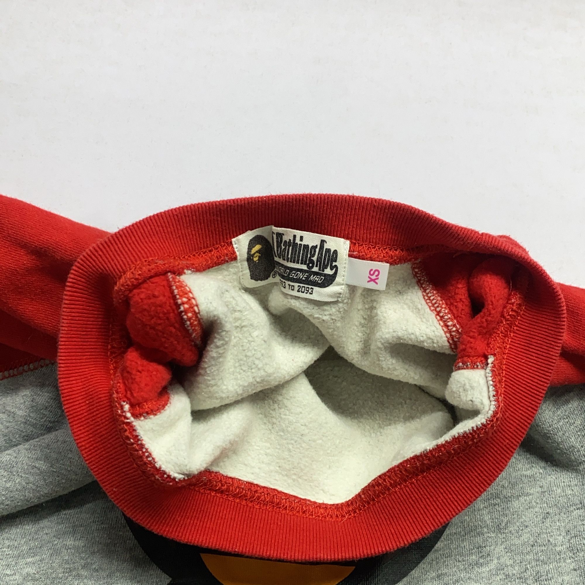Bape A Bathing Ape Baby Milo Raglan Sweatshirt Size XS Size US XS / EU 42 / 0 - 8 Thumbnail