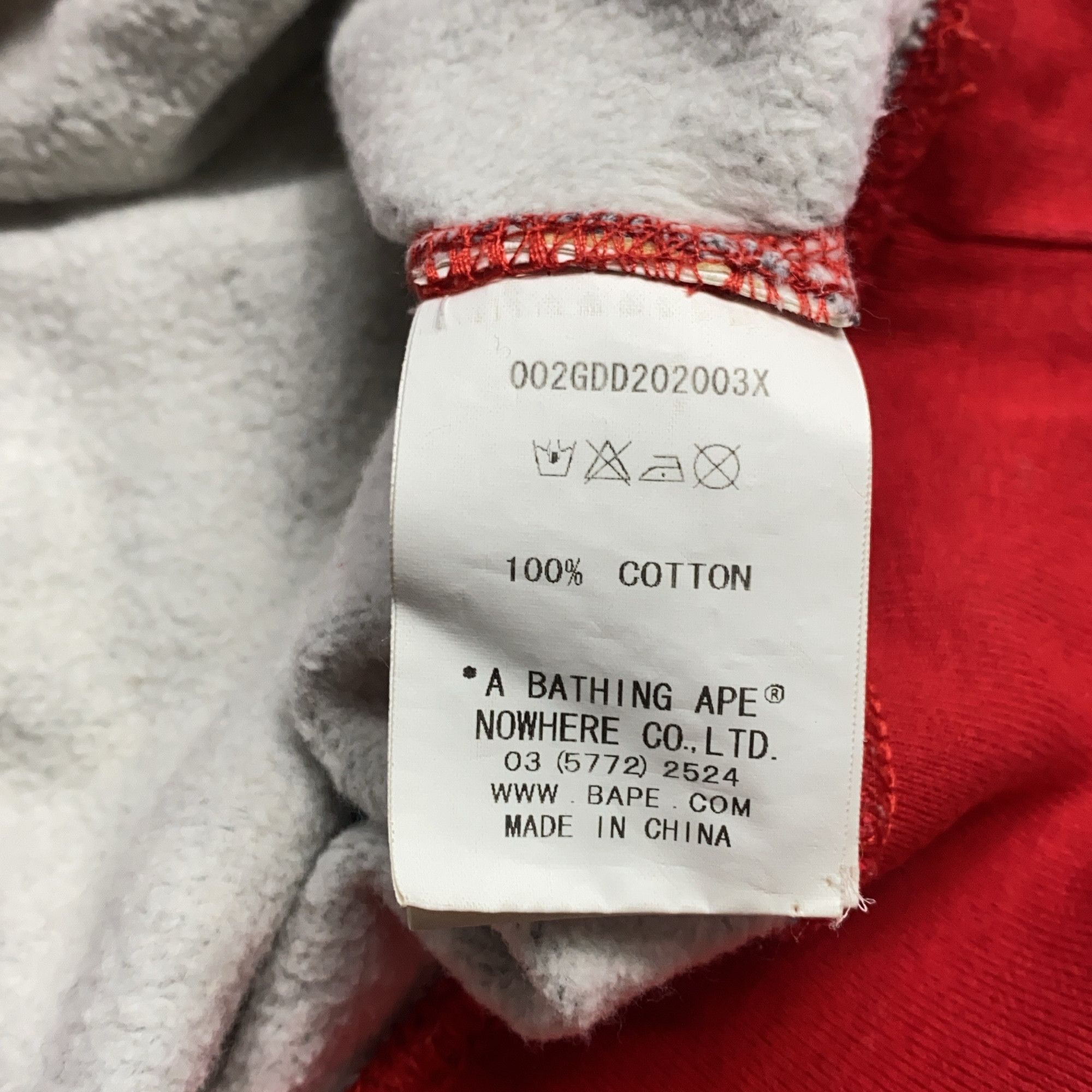 Bape A Bathing Ape Baby Milo Raglan Sweatshirt Size XS Size US XS / EU 42 / 0 - 5 Thumbnail