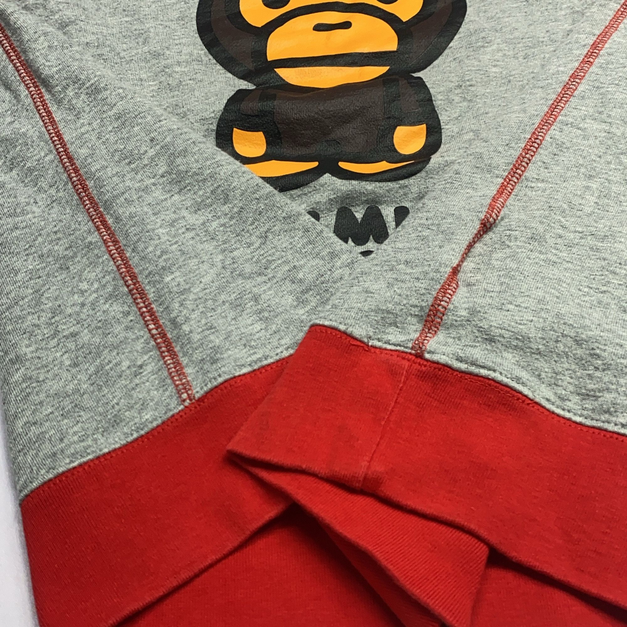 Bape A Bathing Ape Baby Milo Raglan Sweatshirt Size XS Size US XS / EU 42 / 0 - 13 Thumbnail