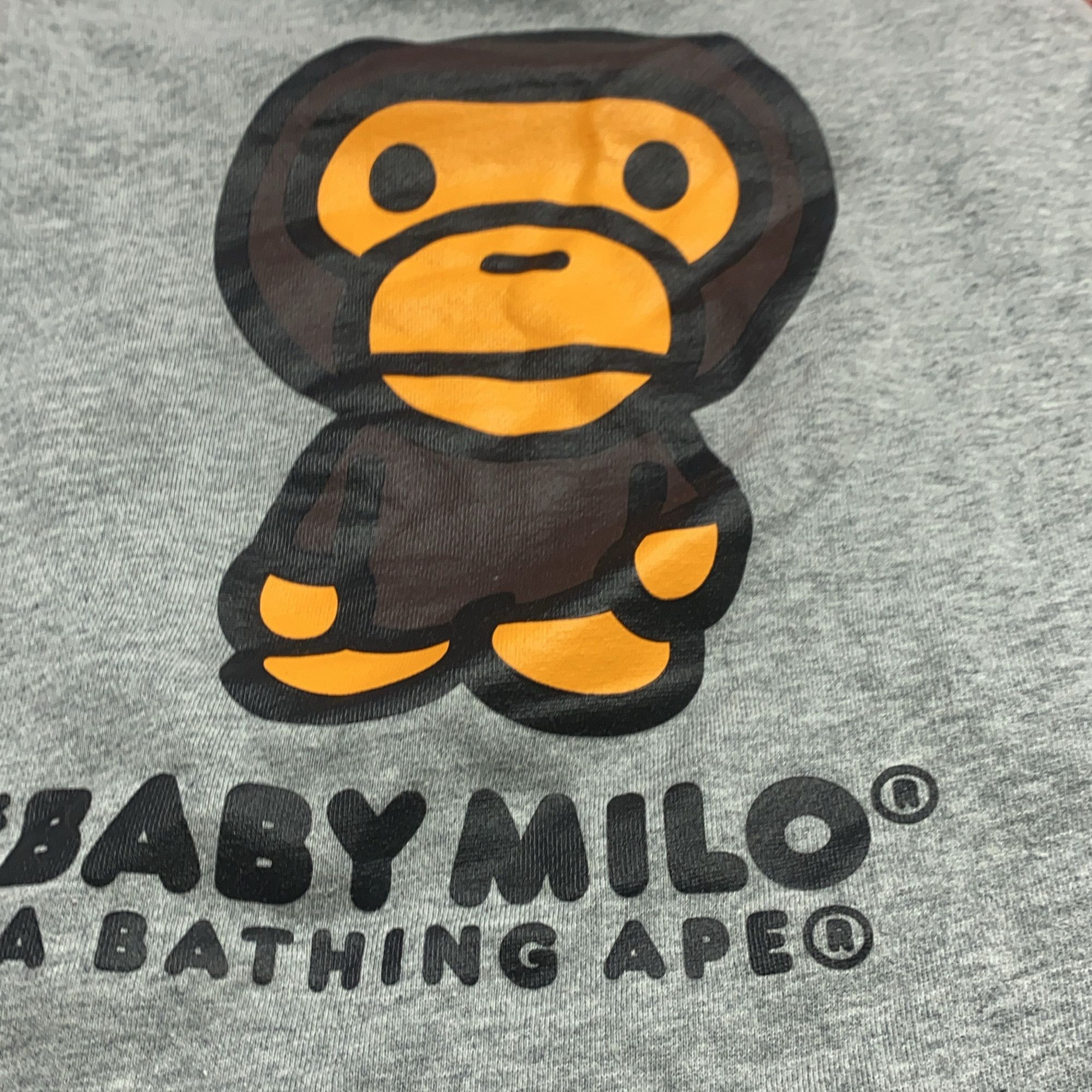 Bape A Bathing Ape Baby Milo Raglan Sweatshirt Size XS Size US XS / EU 42 / 0 - 4 Thumbnail