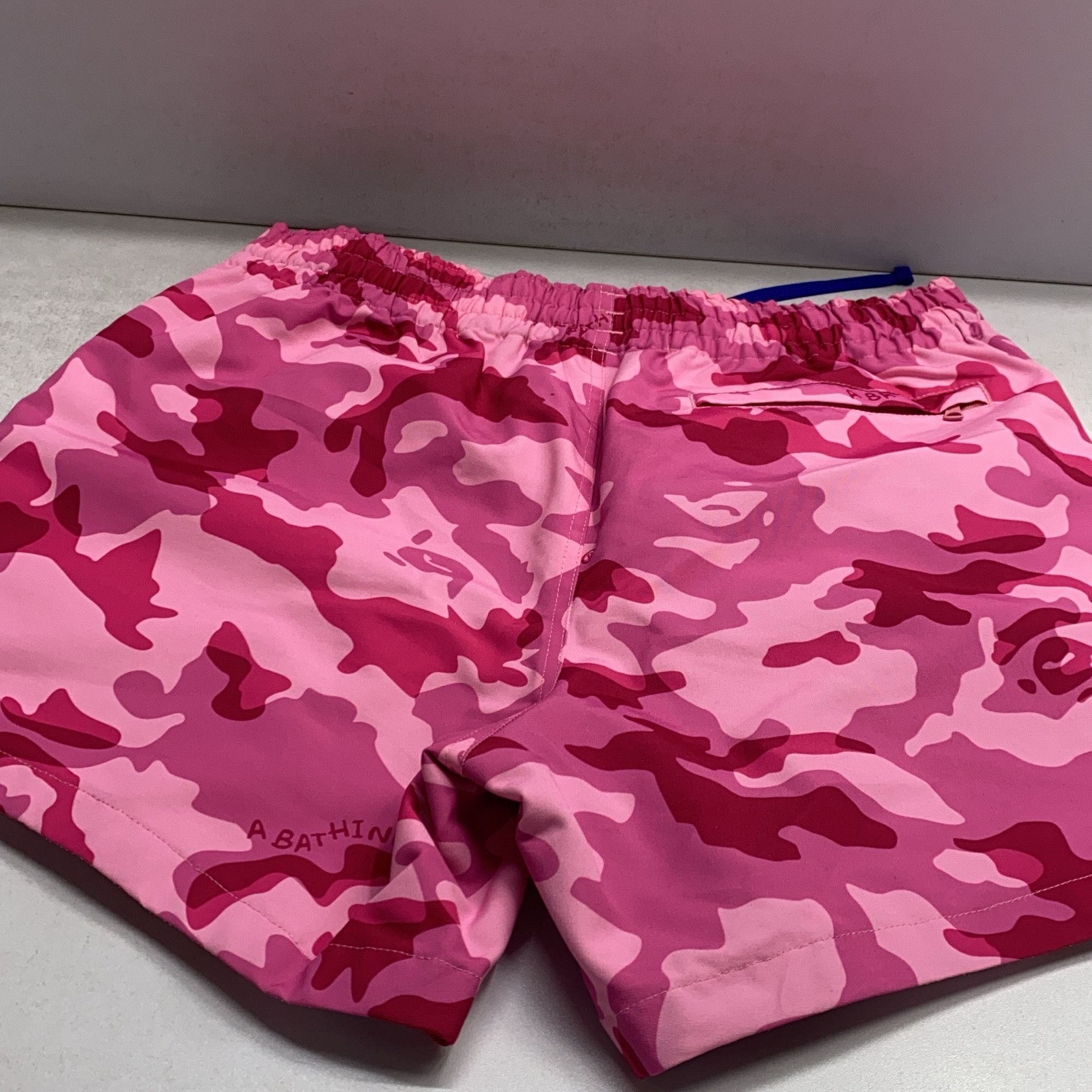 Bape A Bathing Ape Pink Camo Shorts M Size 25" / US 0 / IT 36 - 14 Thumbnail