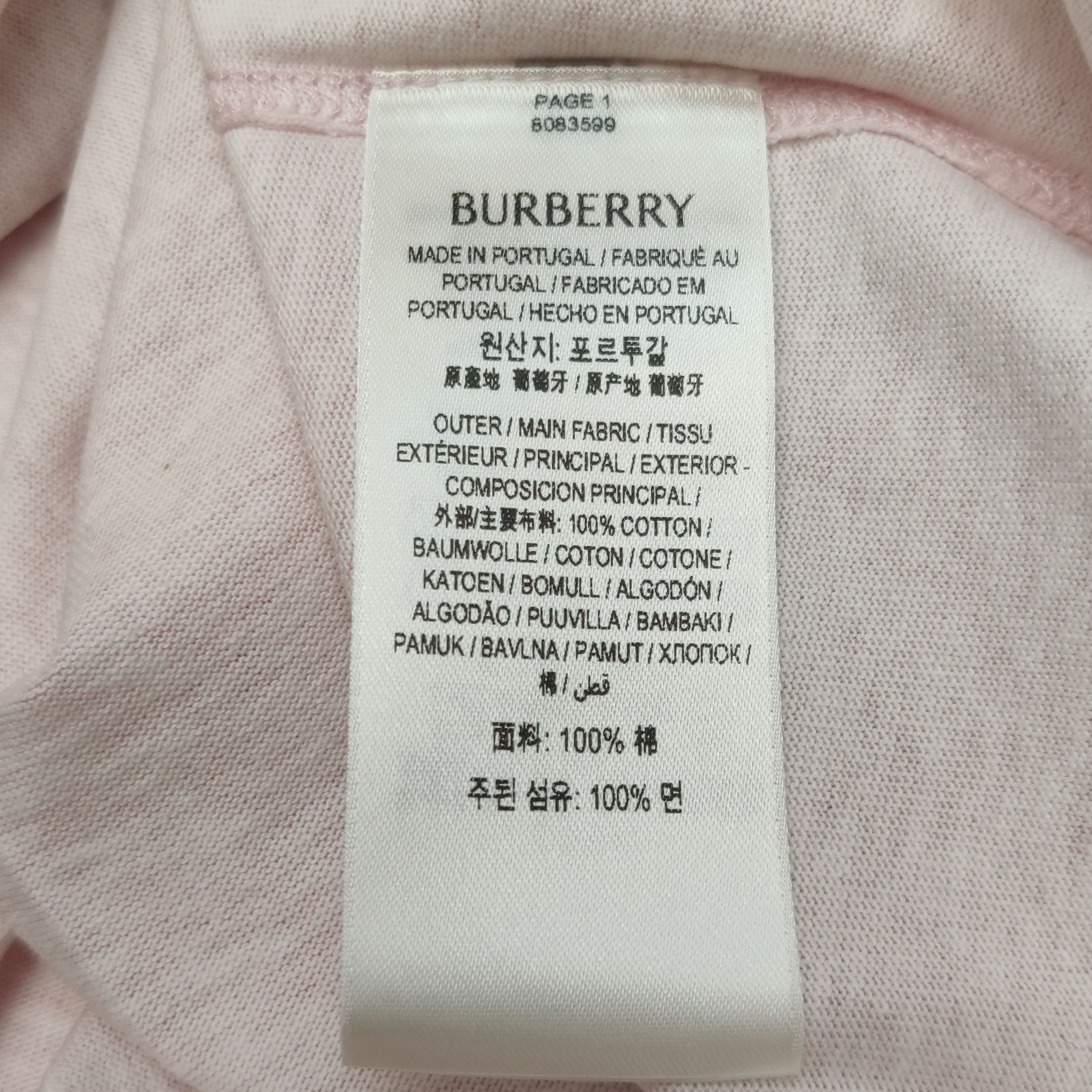 Burberry Burberry Women m Short Sleeve Shirts Size M / US 6-8 / IT 42-44 - 7 Thumbnail