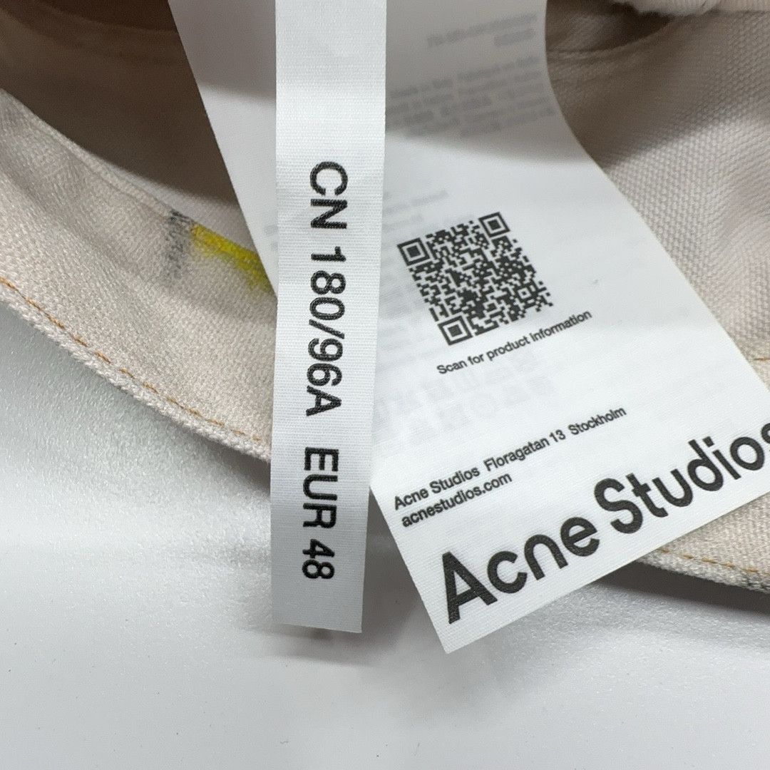 Acne Studios Acne Studios Paint Splatter Denim Shorts Size 32 Size US 32 / EU 48 - 4 Thumbnail