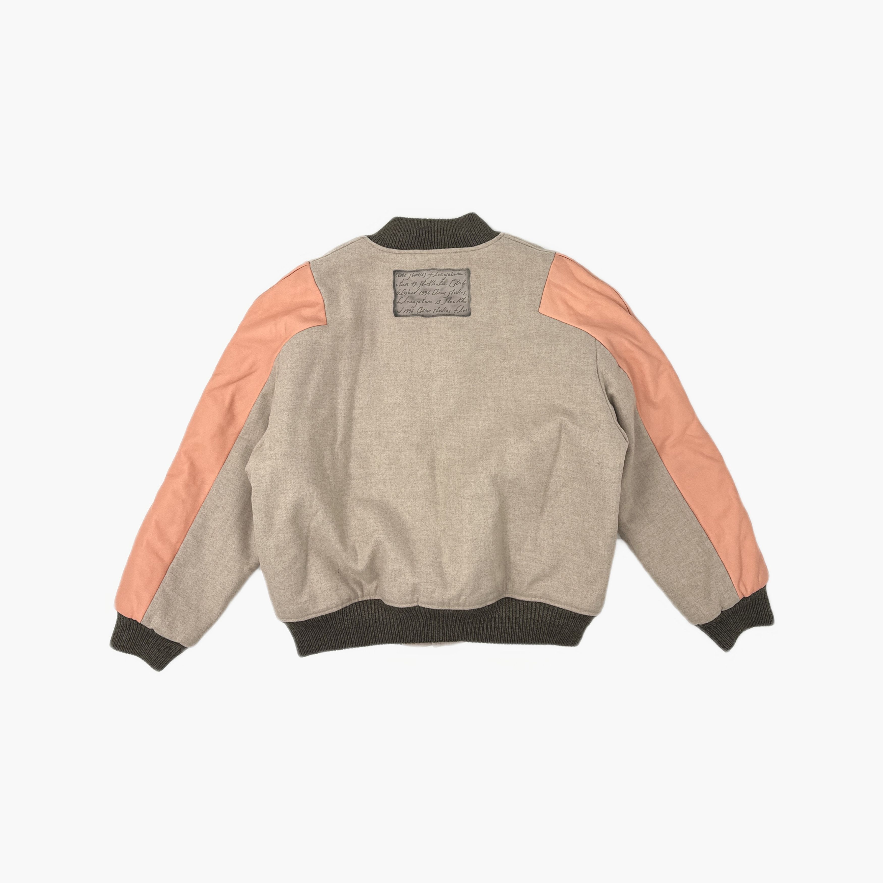 Acne Studios Acne Studios Wool Blend Varsity Jacket Size 52 Size US L / EU 52-54 / 3 - 2 Thumbnail