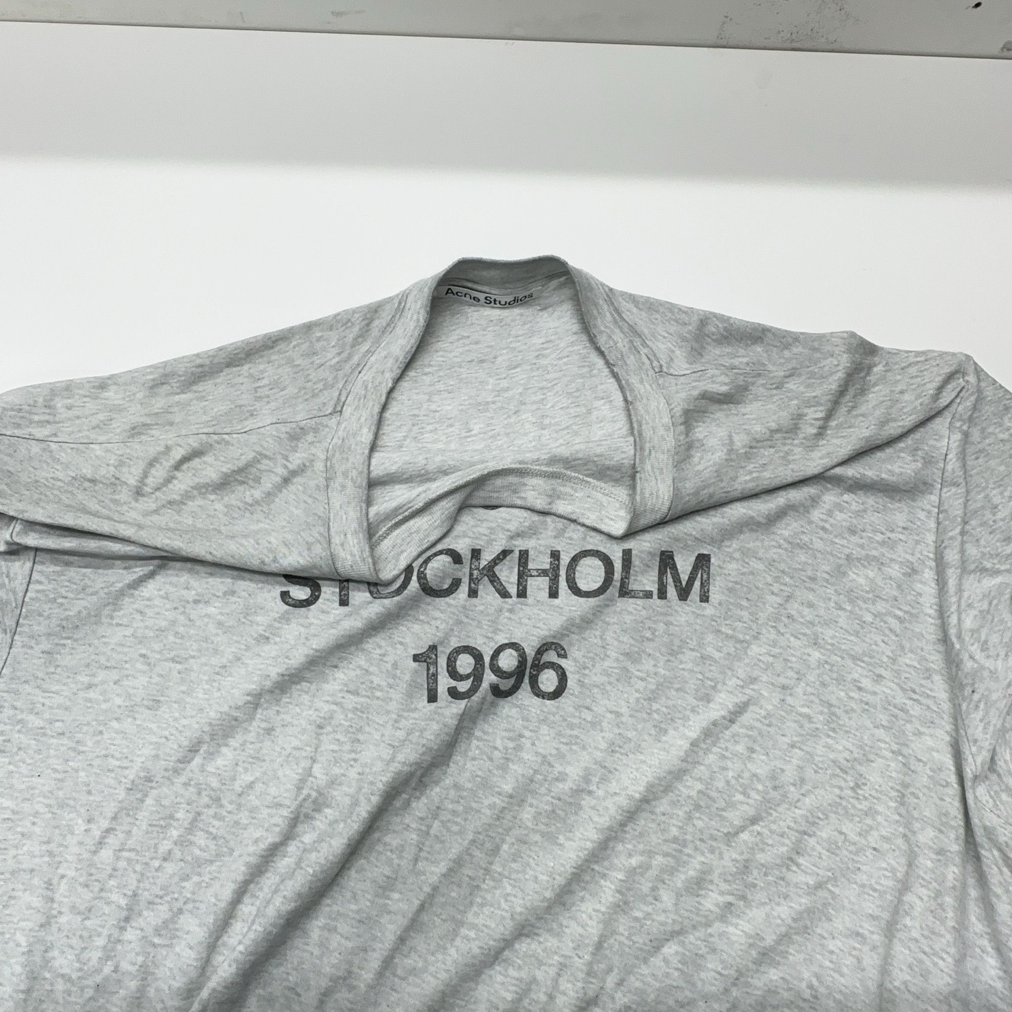 Acne Studios Acne Studios Stockholm 1996 Graphic T-Shirt Size XXL Size US XXL / EU 58 / 5 - 9 Thumbnail