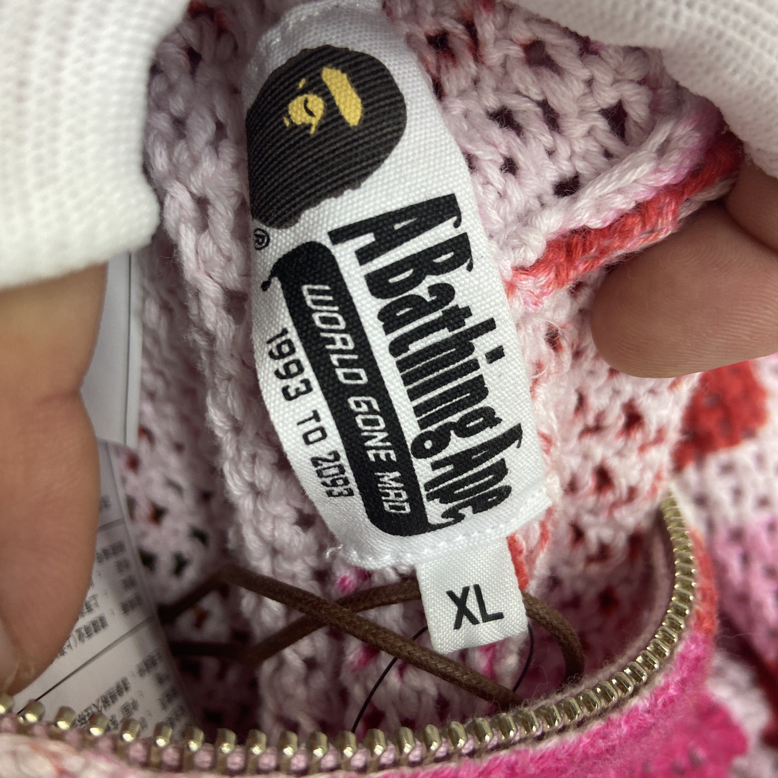 Bape A Bathing Ape ABC Camo Knit Shark Hoodie Size XL Size US XL / EU 56 / 4 - 3 Thumbnail