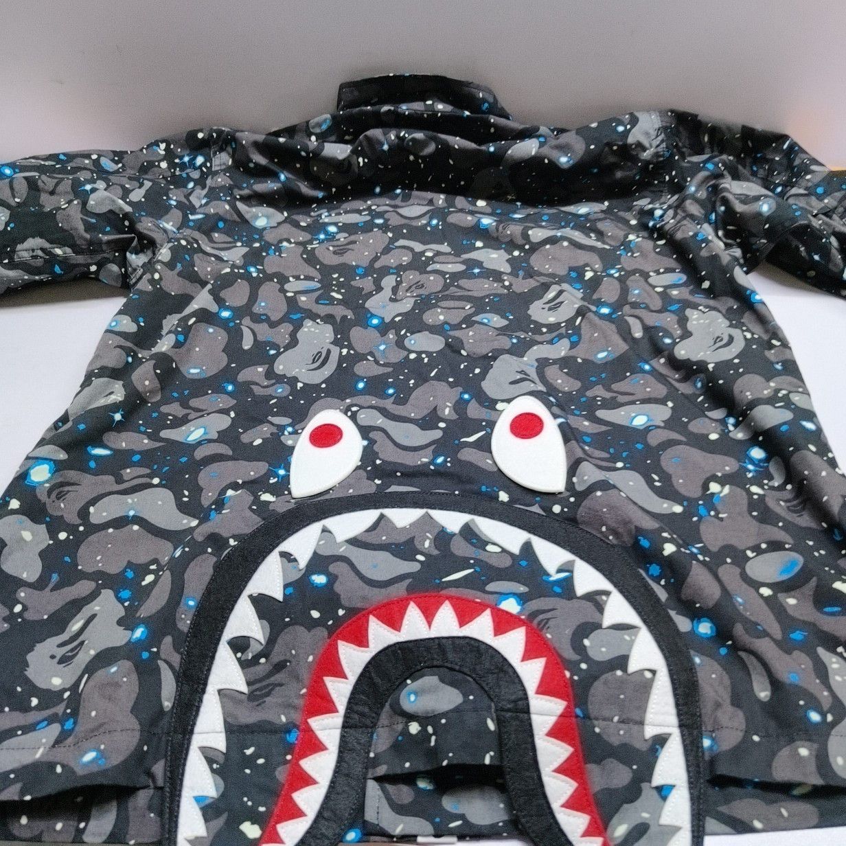 Bape A BATHING APE Galaxy Shark Camo Jacket Size M Size US M / EU 48-50 / 2 - 5 Thumbnail
