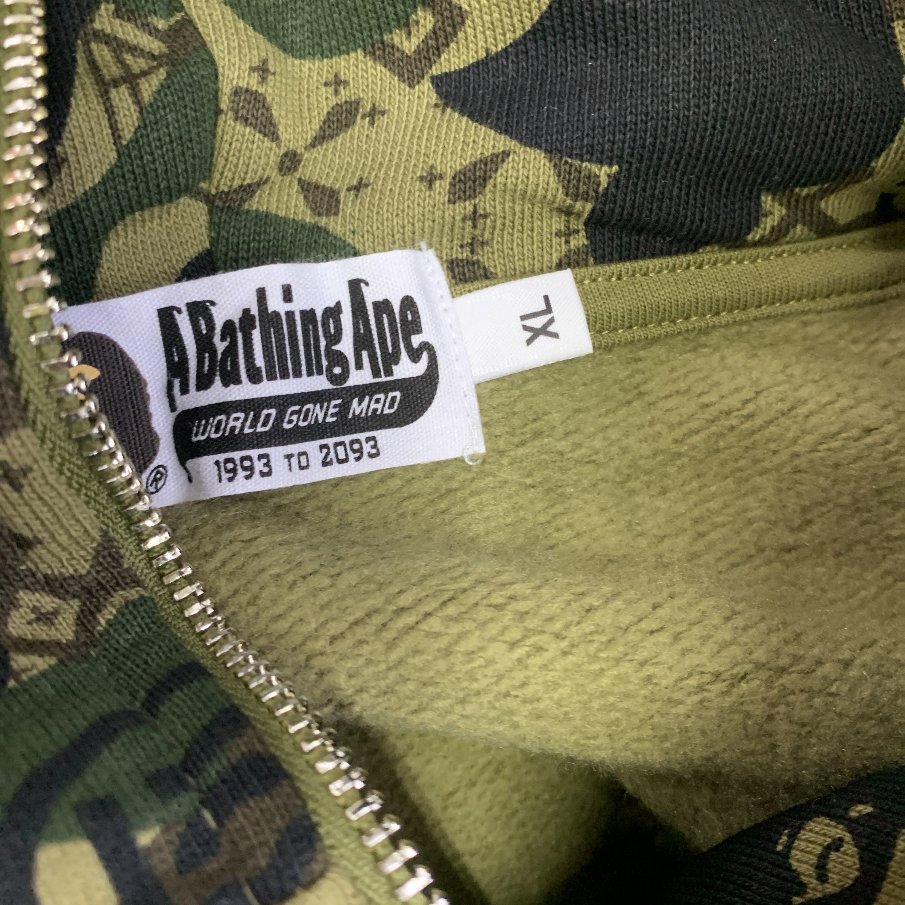 Bape A Bathing Ape x Clot Camo Dragon Hoodie Size XL Size US XL / EU 56 / 4 - 2 Thumbnail