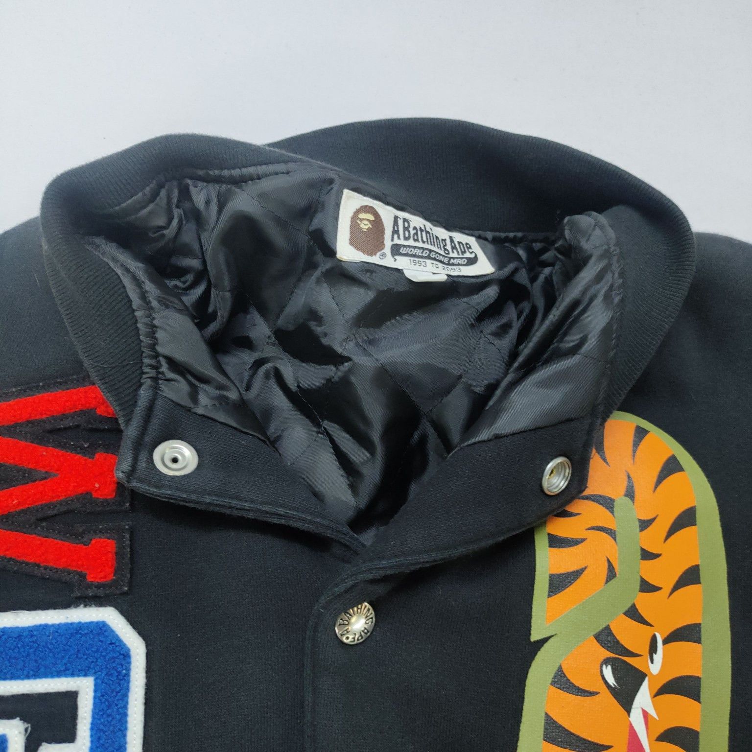Bape A Bathing Ape Shark Tiger WGM Varsity Jacket Size M Size US M / EU 48-50 / 2 - 8 Thumbnail
