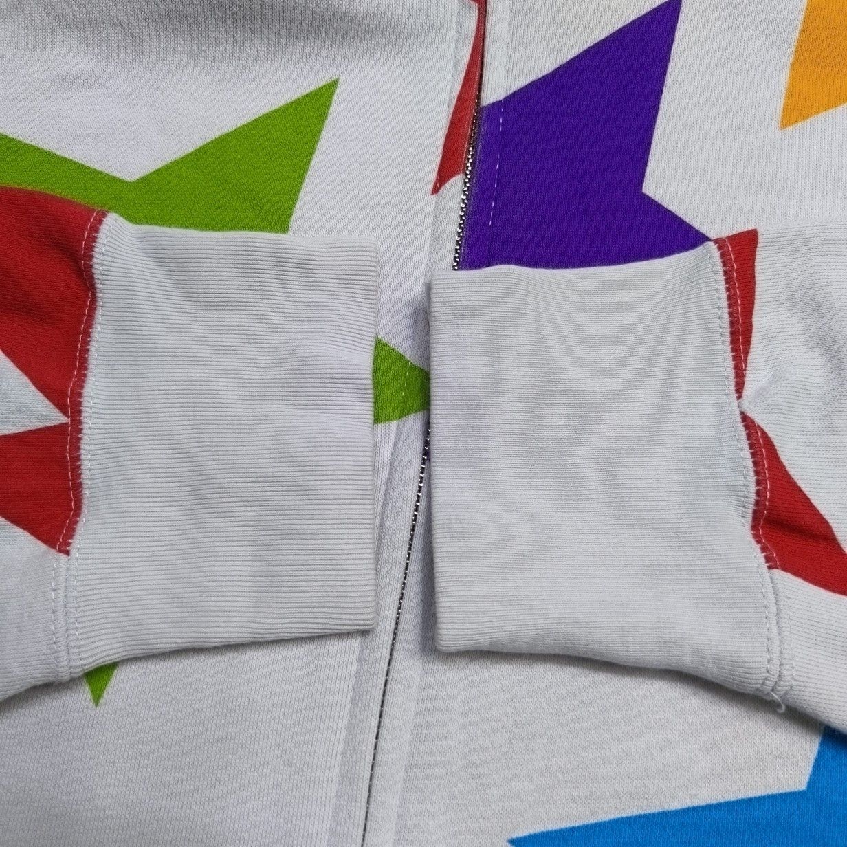 Bape A BATHING APE Star Pattern Zip Hoodie Size XL Size US XL / EU 56 / 4 - 10 Thumbnail