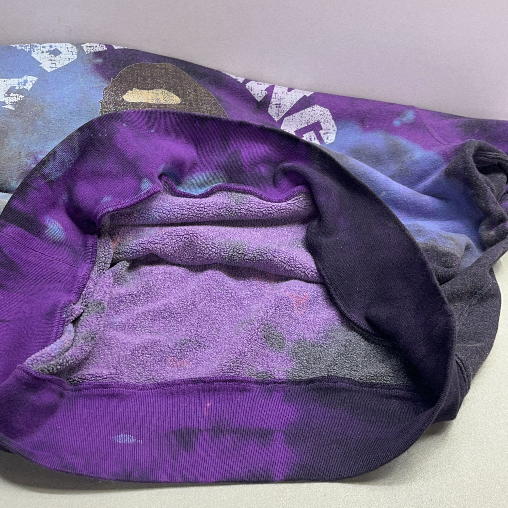 Bape A BATHING APE Tie-Dye Ape Head Hoodie Size XL Size US XL / EU 56 / 4 - 10 Thumbnail