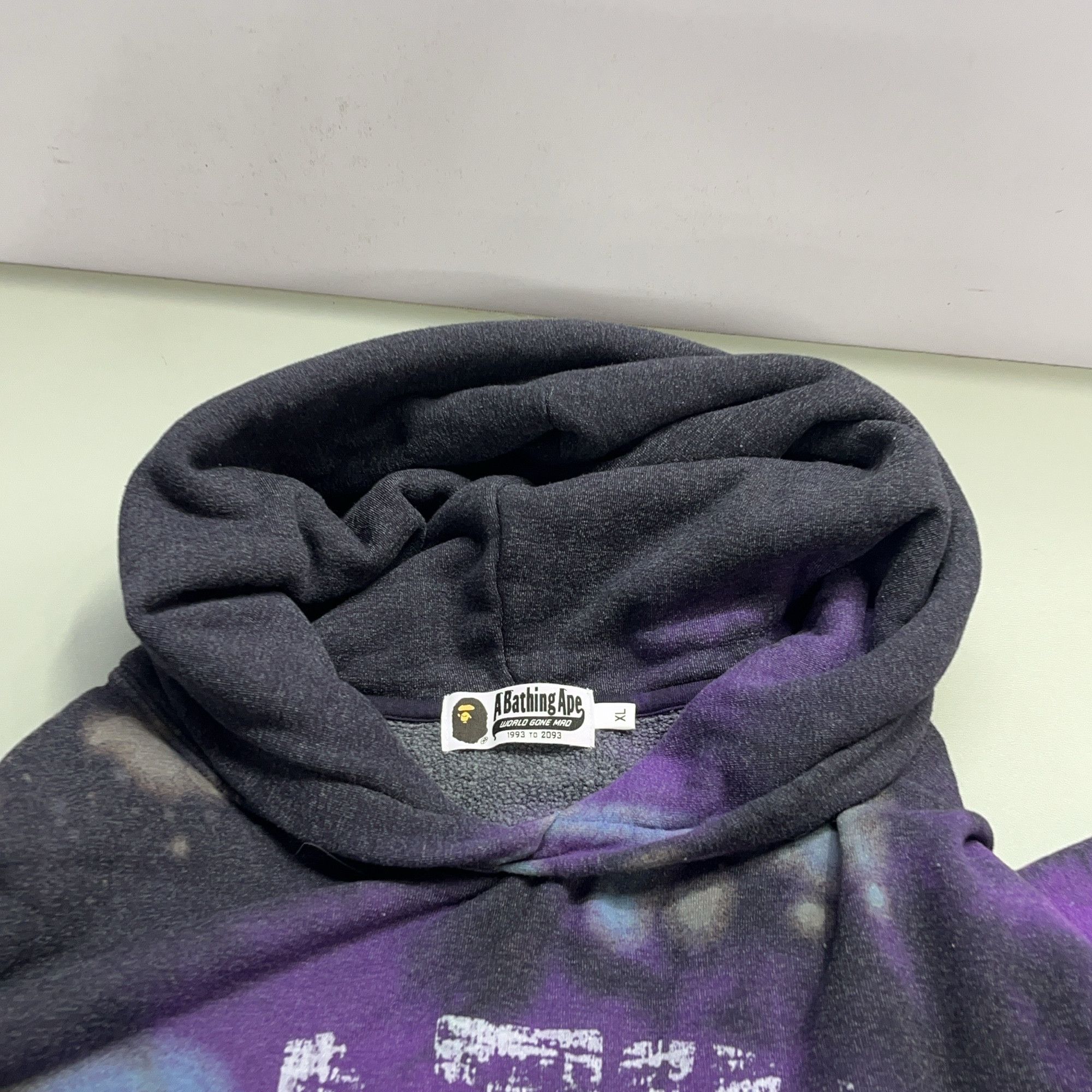 Bape A BATHING APE Tie-Dye Ape Head Hoodie Size XL Size US XL / EU 56 / 4 - 6 Thumbnail