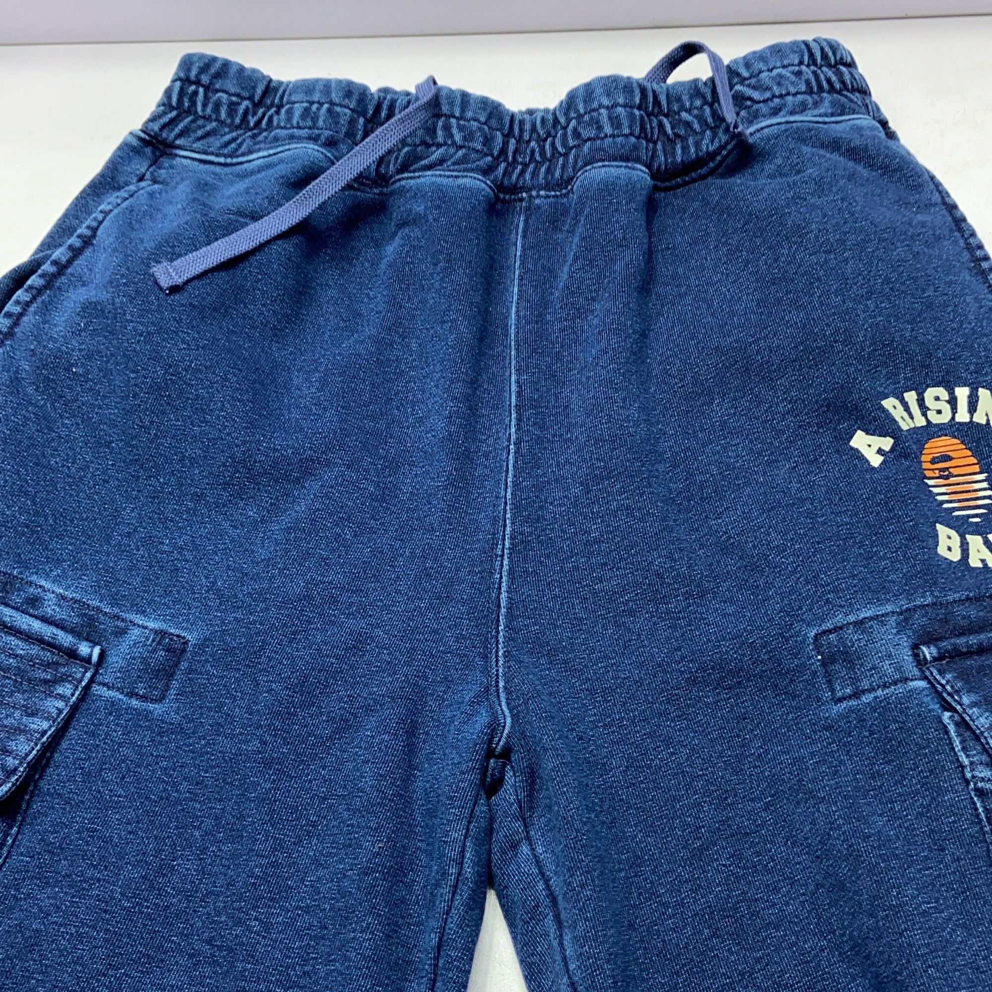 Bape A Bathing Ape Cargo Sweatpants Navy Size L Size US 34 / EU 50 - 7 Thumbnail