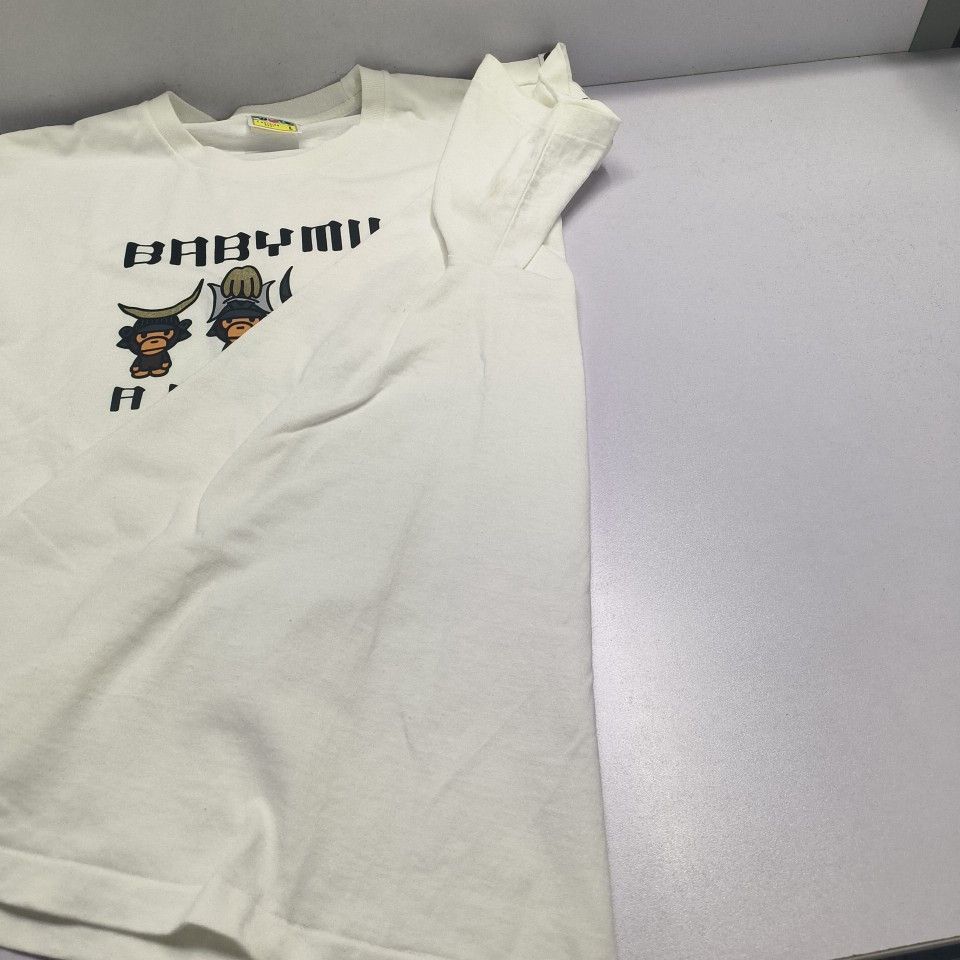 Bape A BATHING APE Baby Milo Samurai Graphic T-Shirt Size L Size US L / EU 52-54 / 3 - 10 Thumbnail