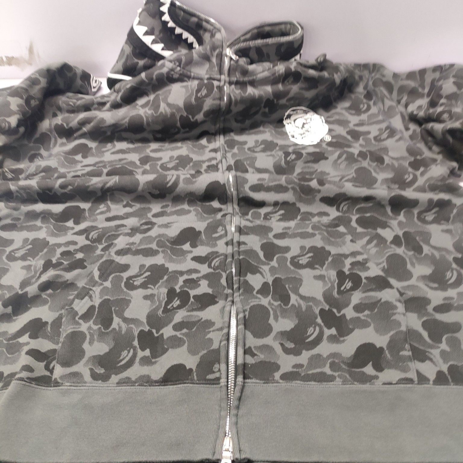 Bape A Bathing Ape Camo Shark Hoodie Size XXL Size US XXL / EU 58 / 5 - 13 Thumbnail