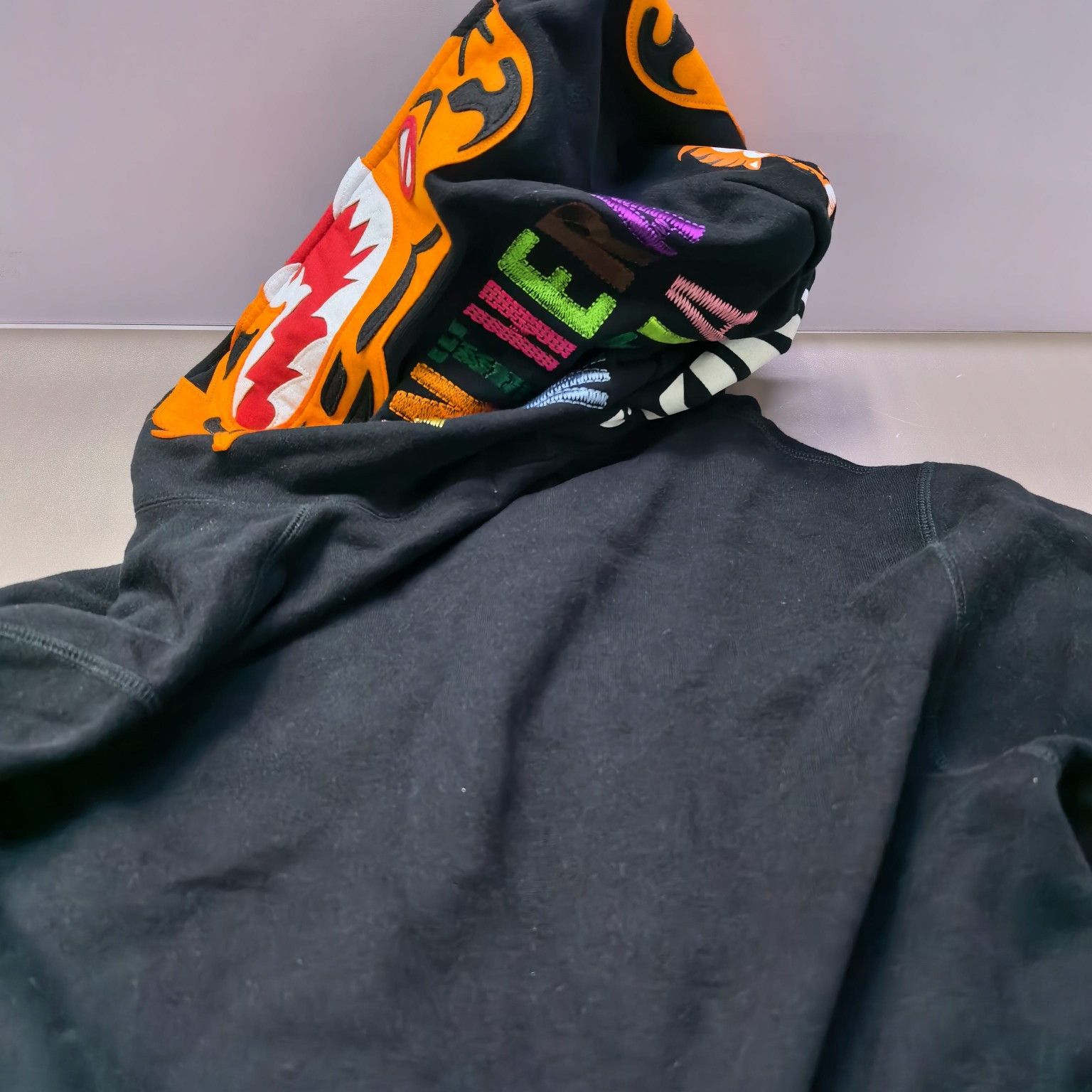 Bape A Bathing Ape Tiger Full Zip Hoodie Size M Size US M / EU 48-50 / 2 - 5 Thumbnail
