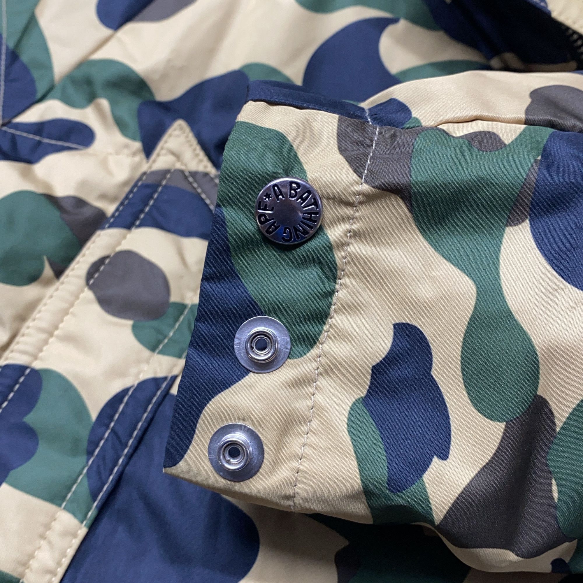 Bape A Bathing Ape Camo Down Jacket Size M Size US M / EU 48-50 / 2 - 6 Thumbnail