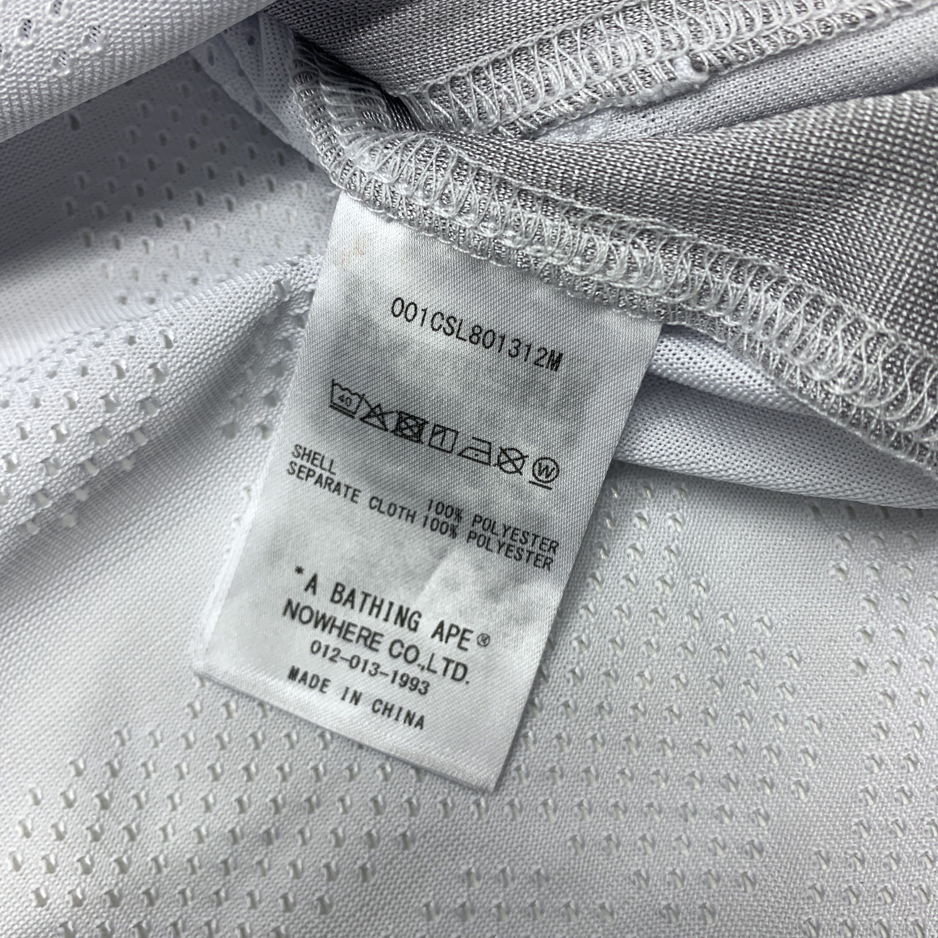 Bape A Bathing Ape Logo Soccer Jersey Size M Size US M / EU 48-50 / 2 - 3 Thumbnail