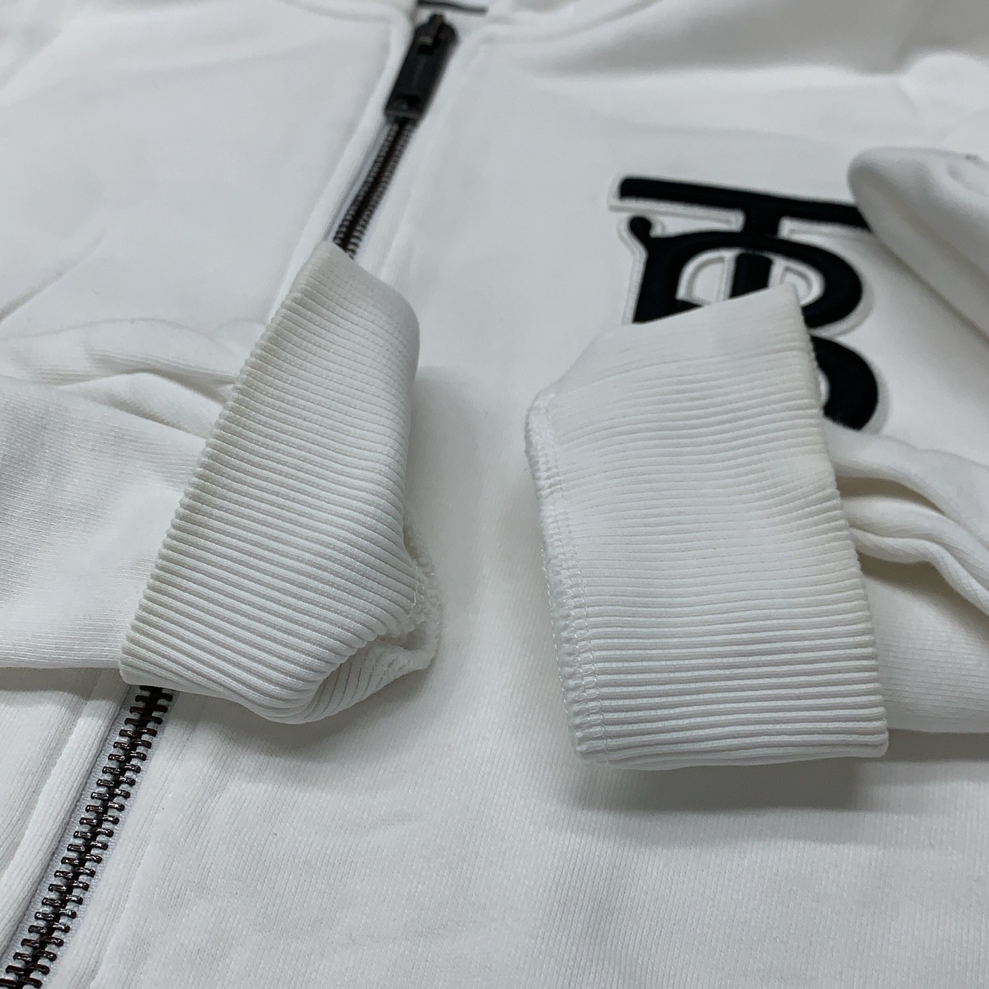 Burberry Burberry TB Monogram Zip Hoodie Size L Size US L / EU 52-54 / 3 - 5 Thumbnail