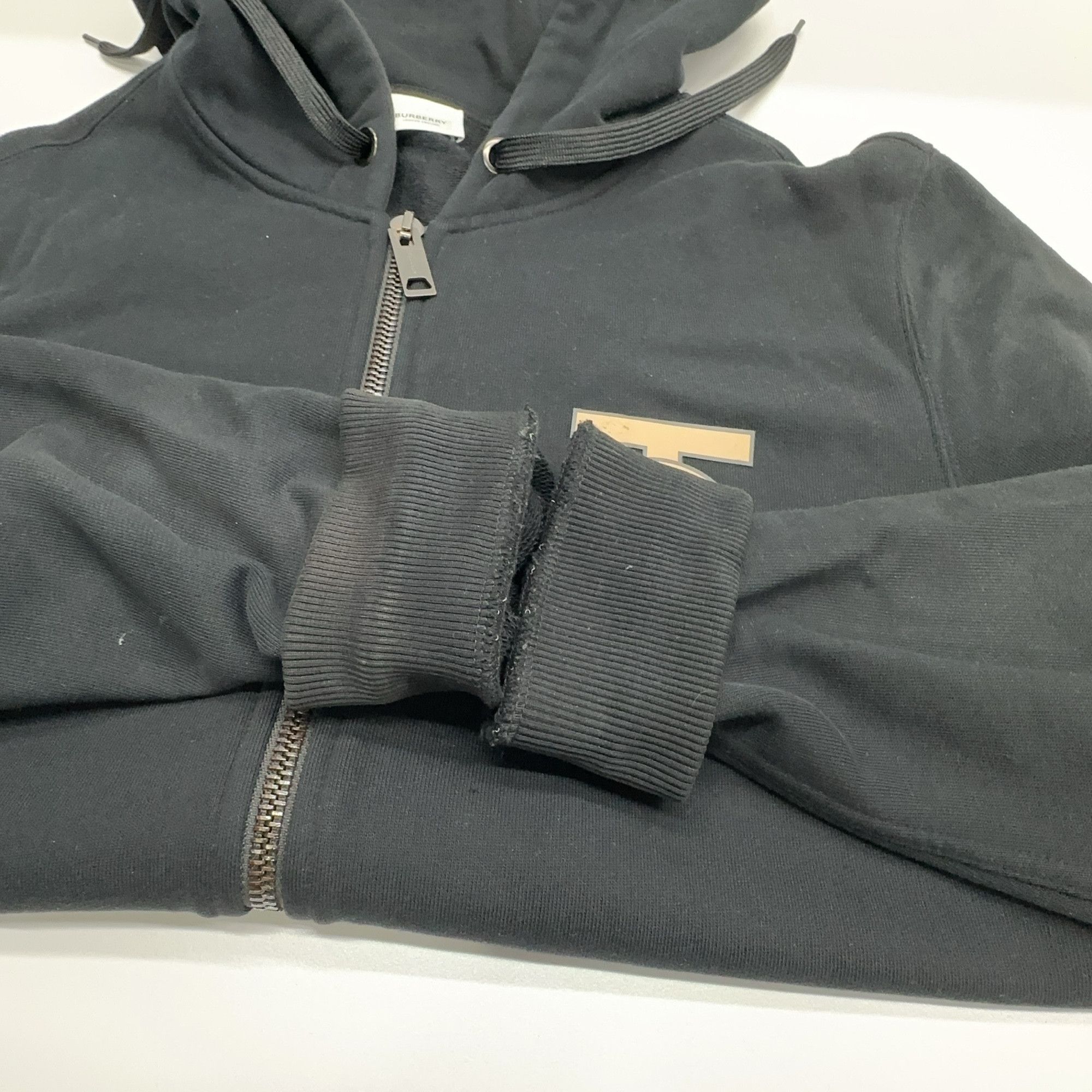 Burberry Burberry Monogram Logo Zip Hoodie Size M Size US M / EU 48-50 / 2 - 12 Thumbnail