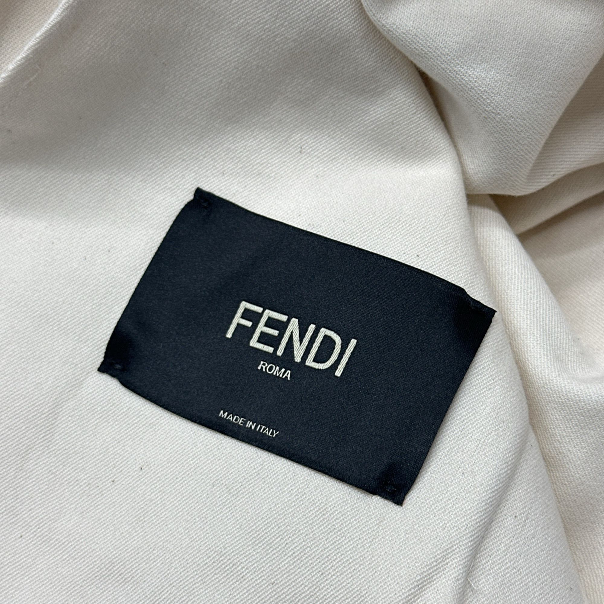 Fendi Fendi FF Logo Button-Up Jacket Size M Size US M / EU 48-50 / 2 - 6 Thumbnail