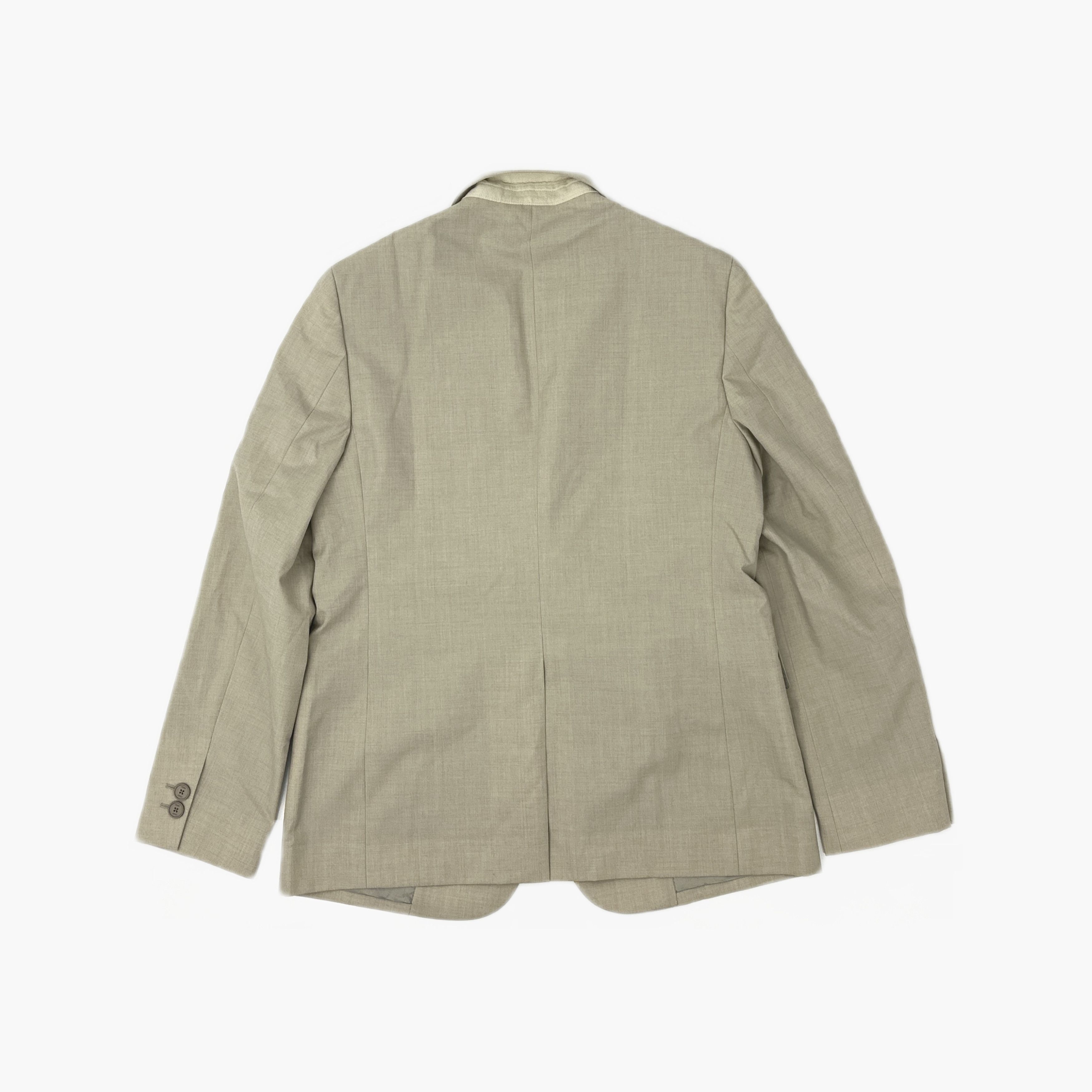 Fendi Fendi Beige Wool Single-Breasted Blazer Size 50 Size 40R - 2 Thumbnail